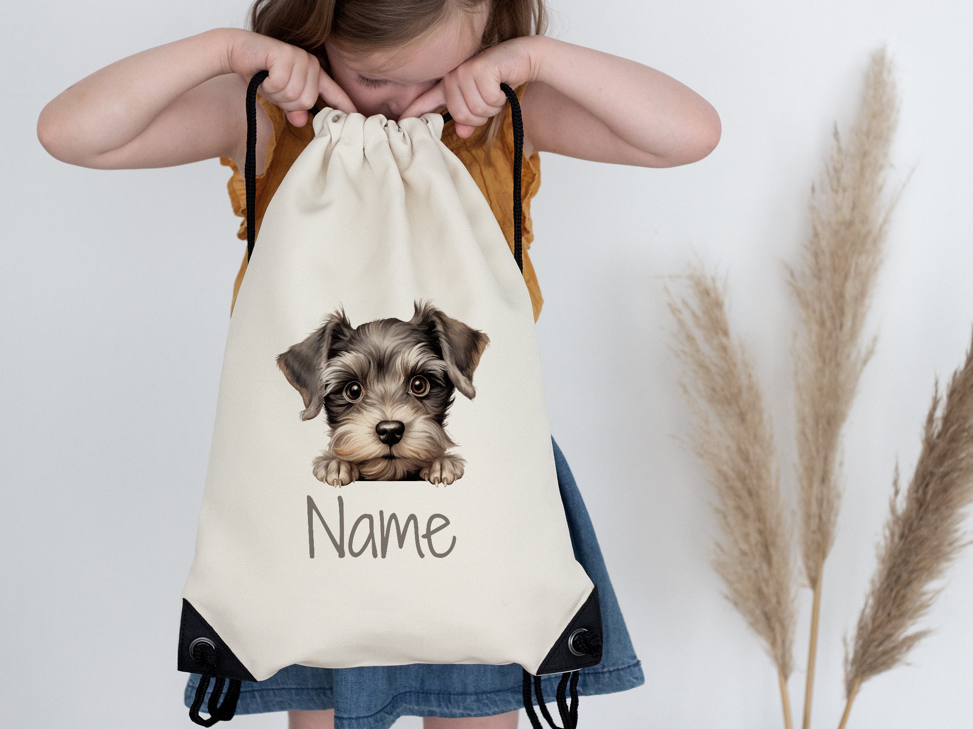 Turnbeutel Miniature Schnauzer