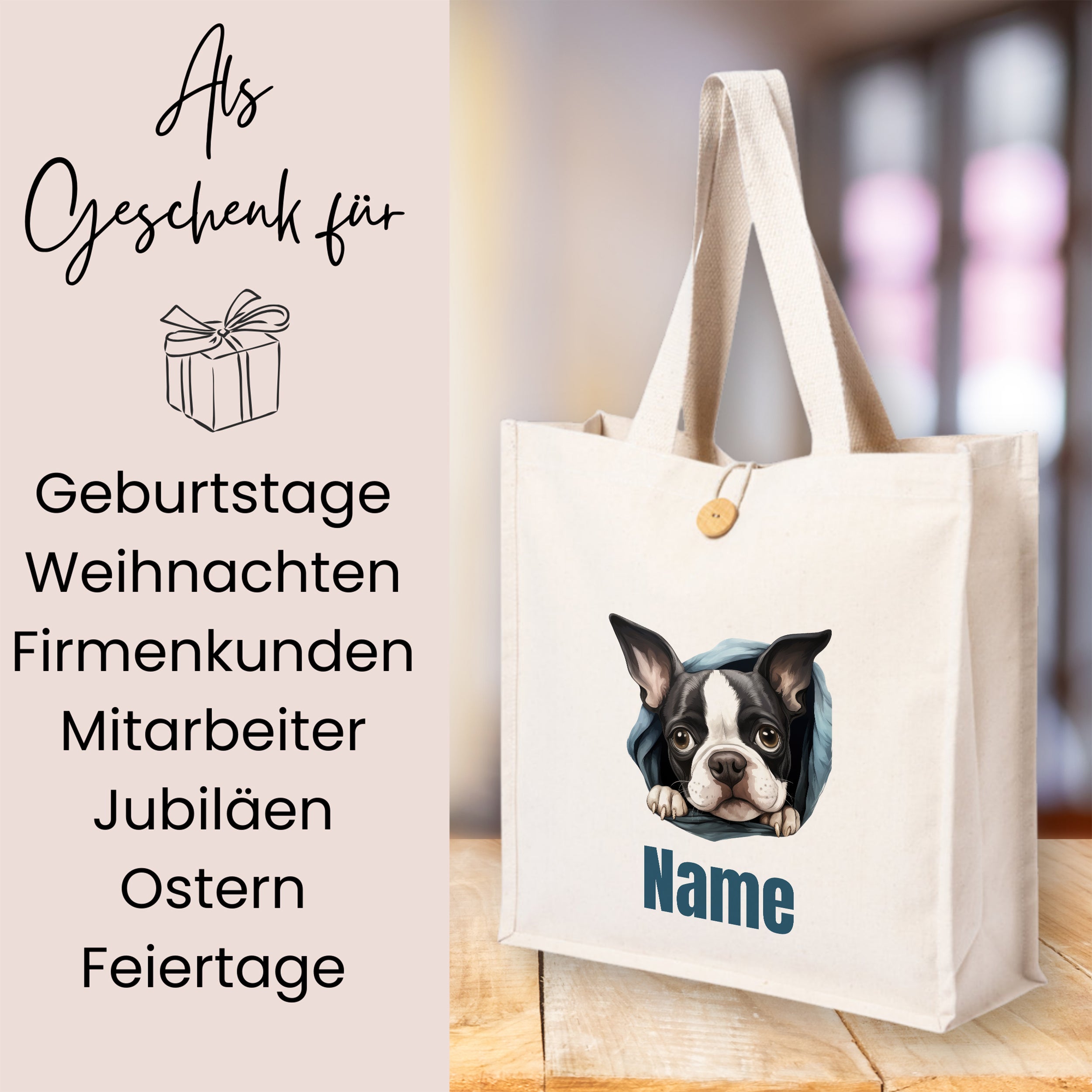 Tasche Boston Terrier