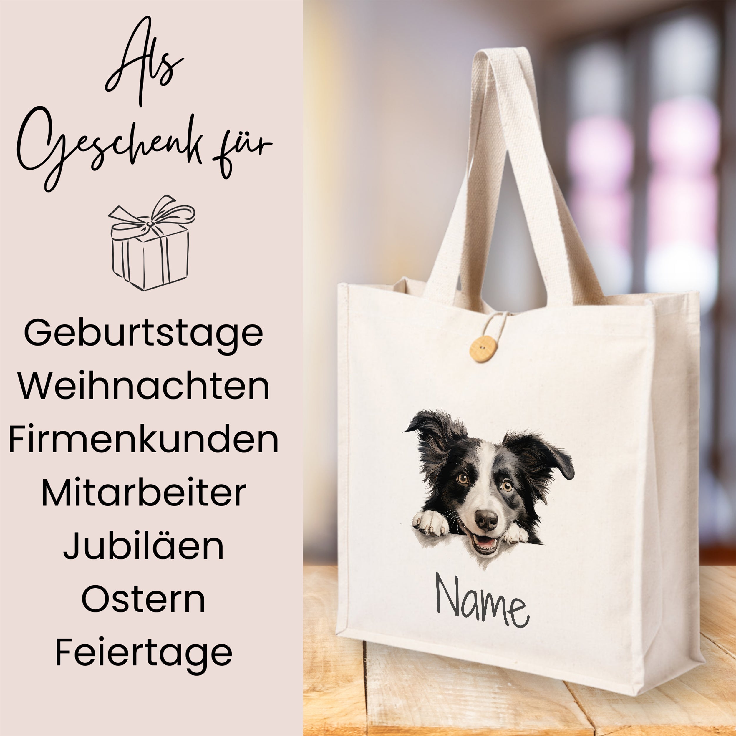 Tasche Border Collie