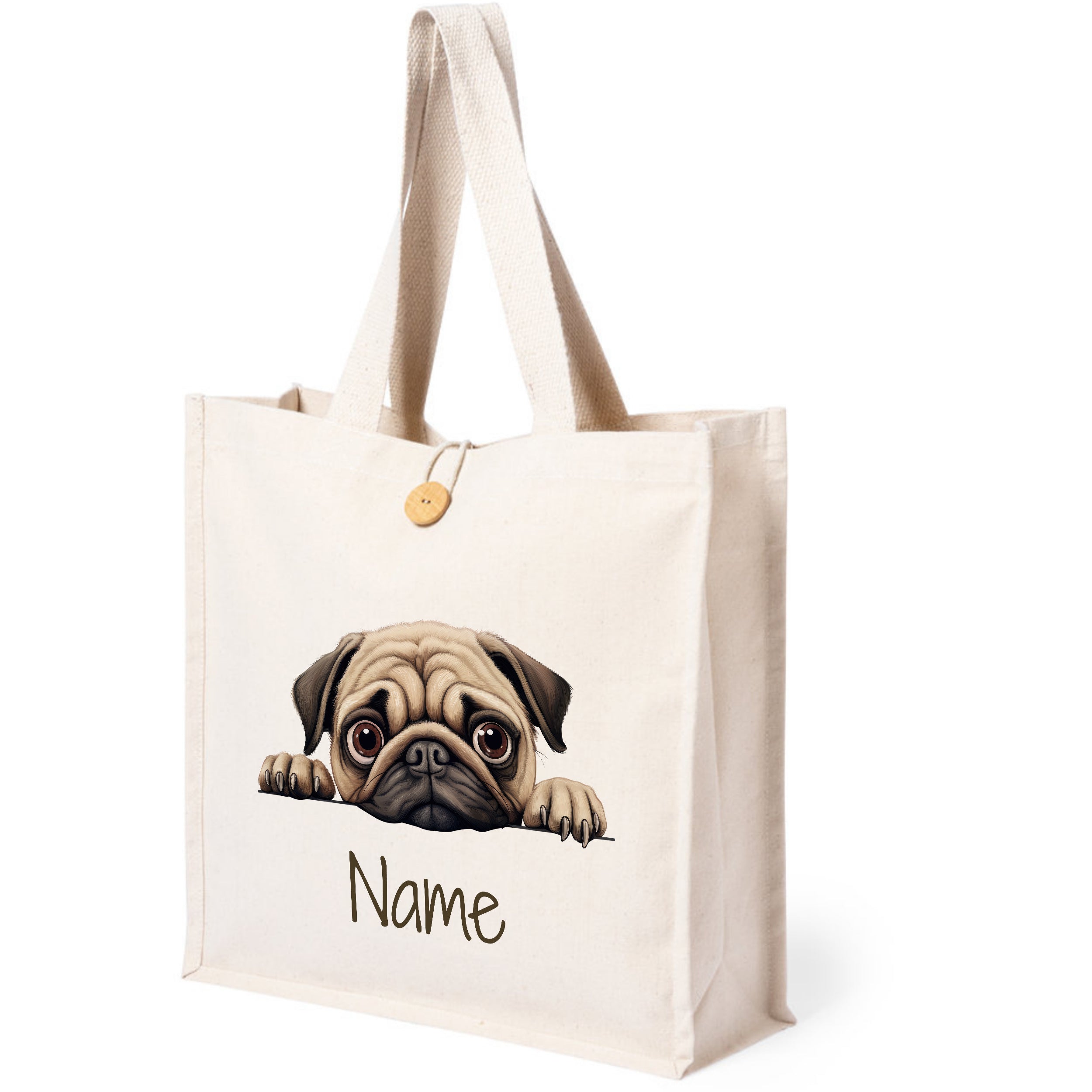 Tasche mit Mops