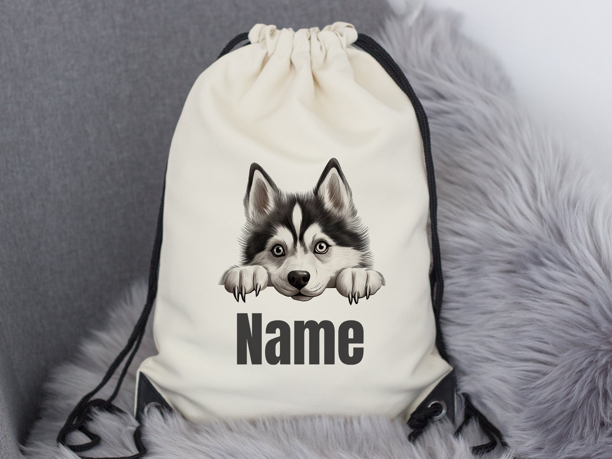 Turnbeutel Siberian Husky
