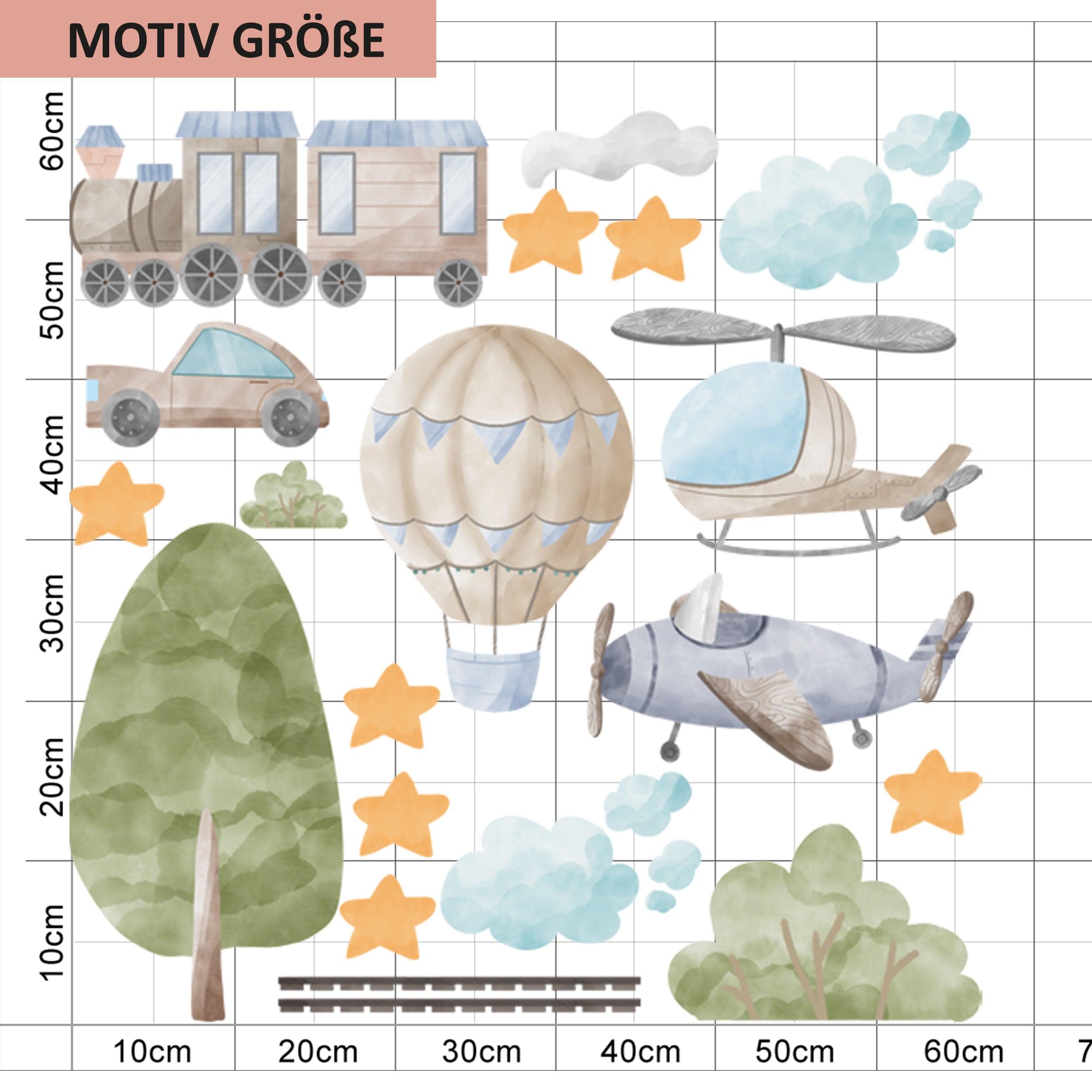 Wandtattoo Kinderzimmer Abenteuer