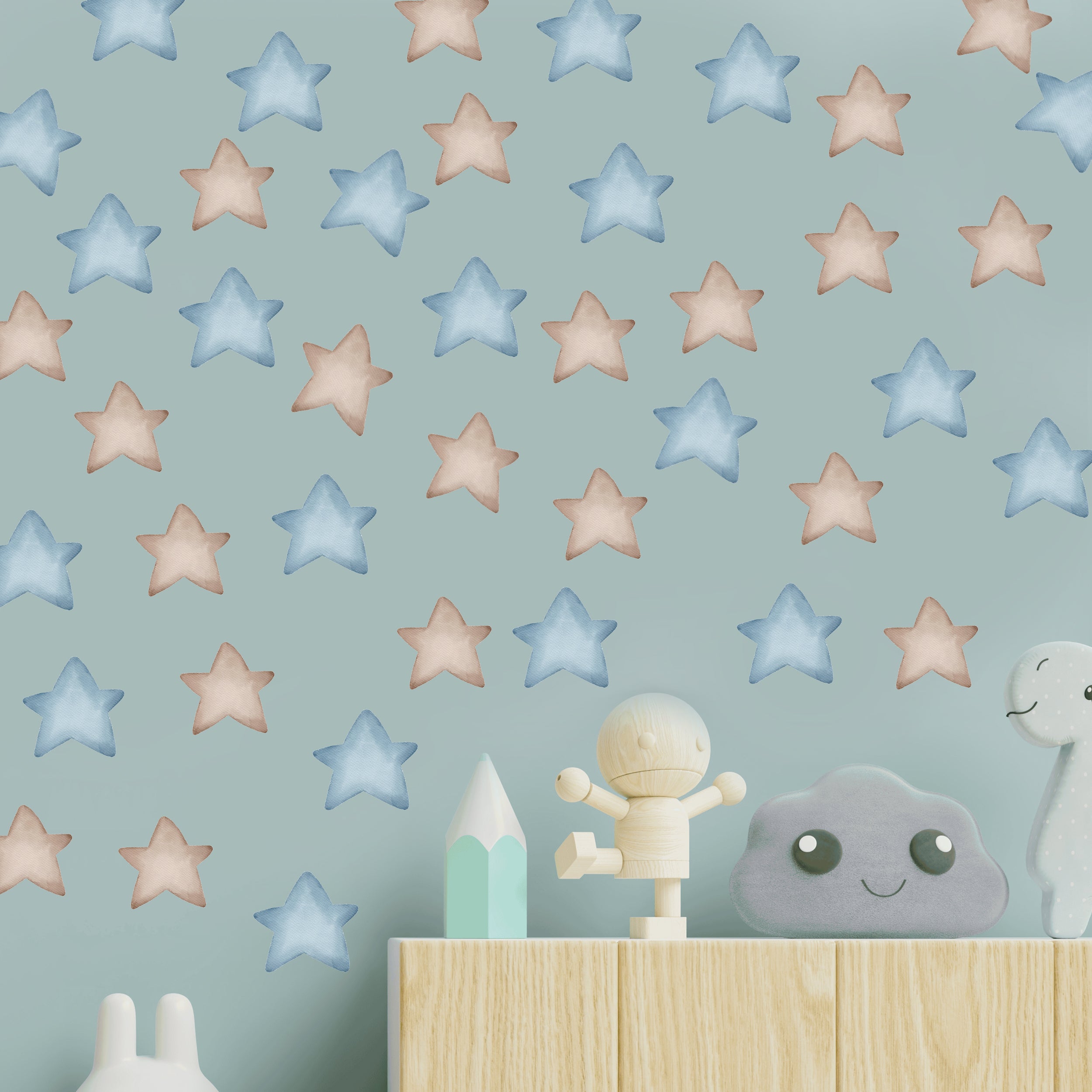 Wandtattoo Sterne Set