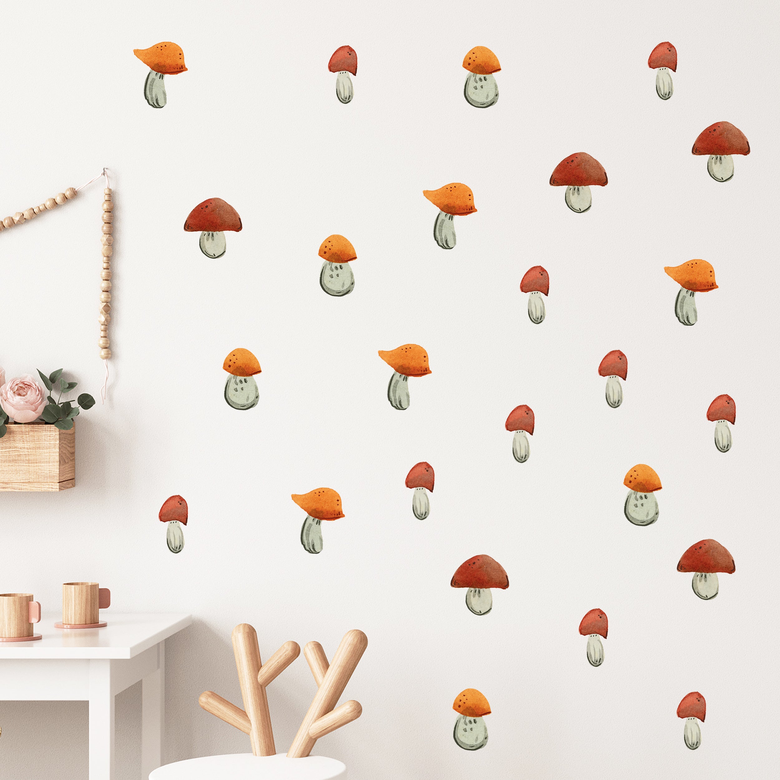 Wandtattoo Pilze