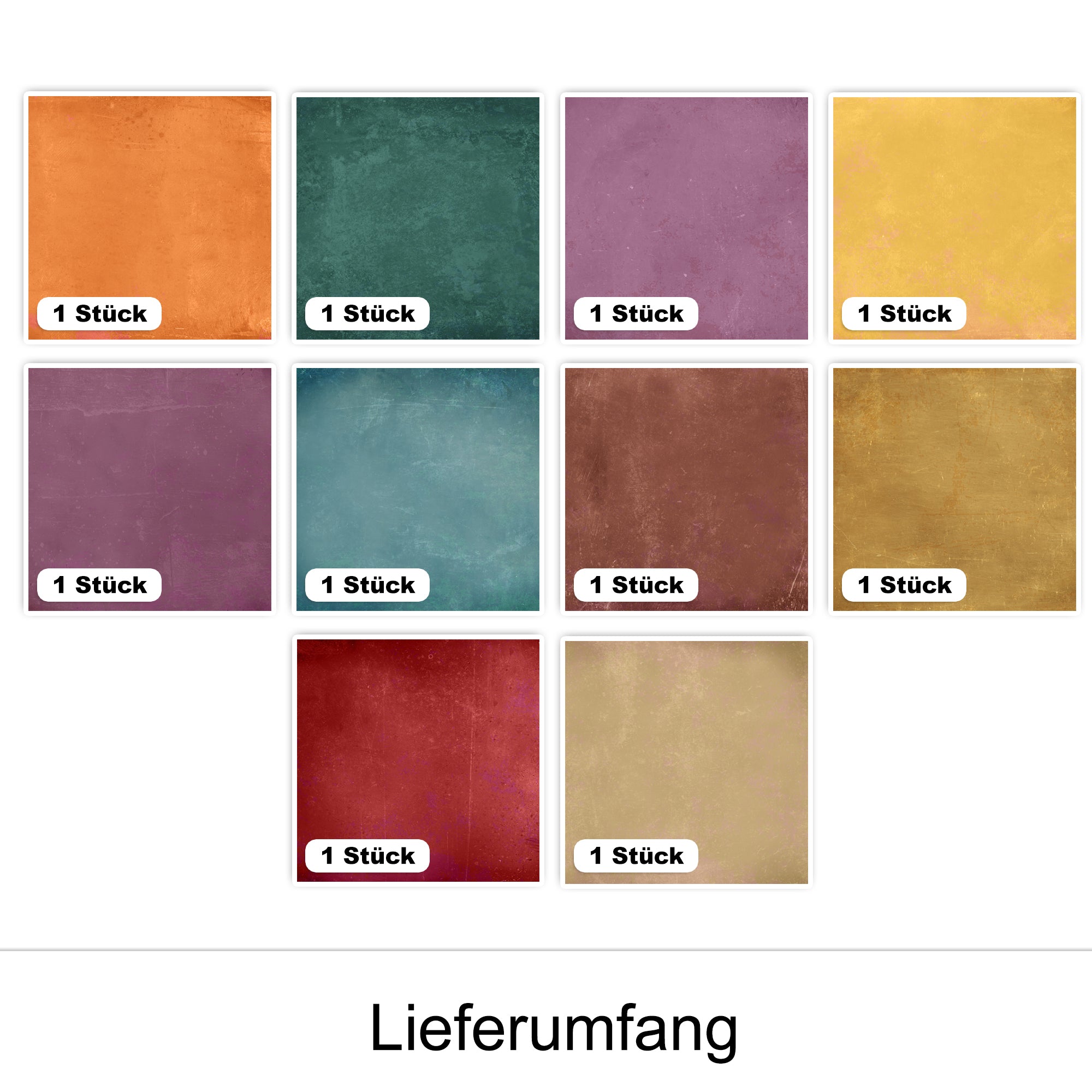 Fliesenaufkleber Farbvielfalt