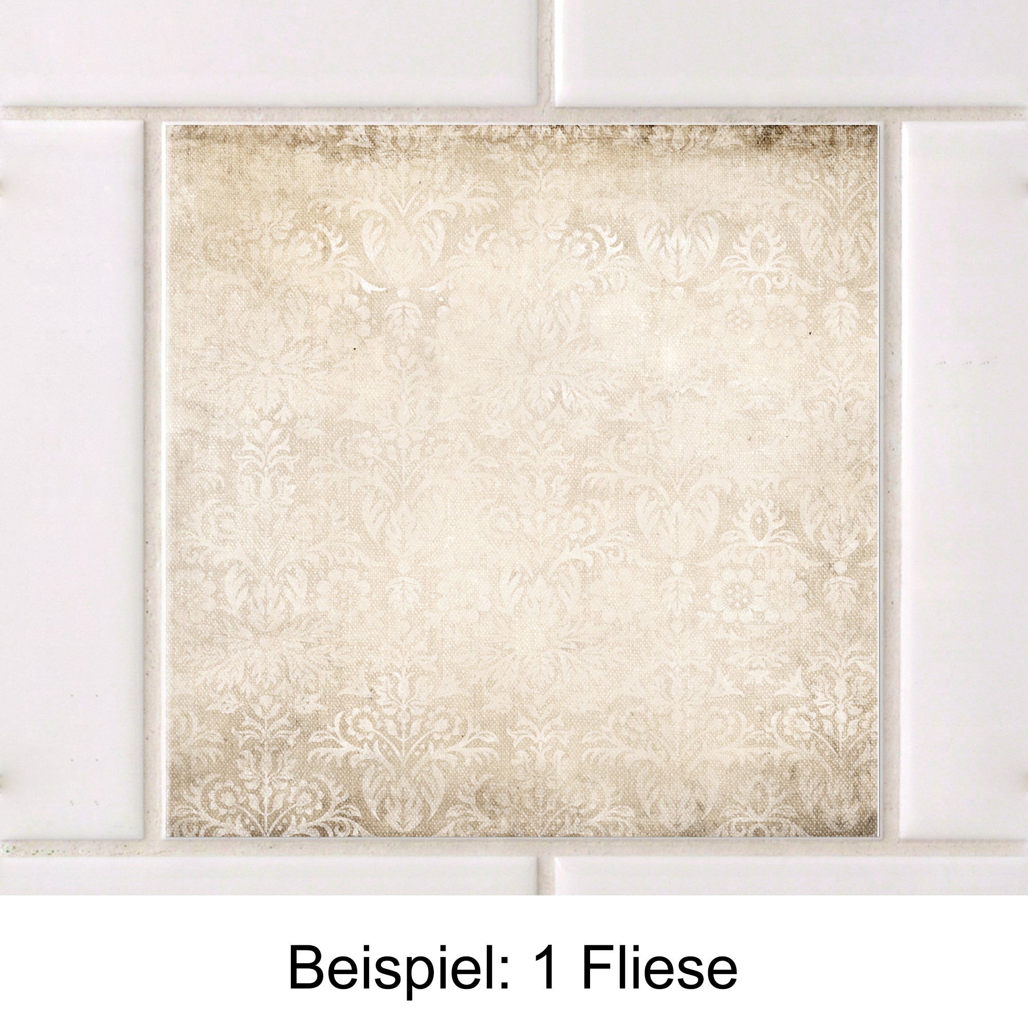 Fliesenaufkleber Vintage-Mosaik
