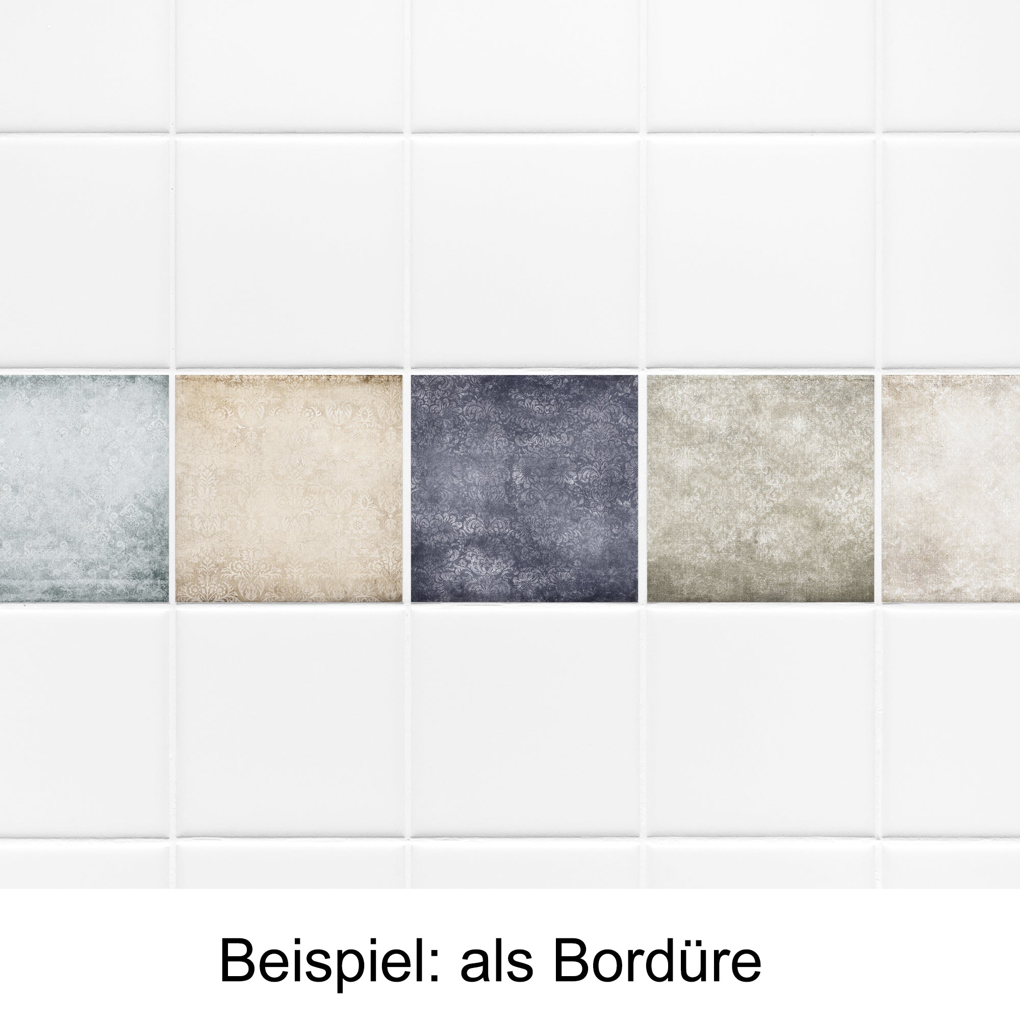 Fliesenaufkleber Vintage-Mosaik