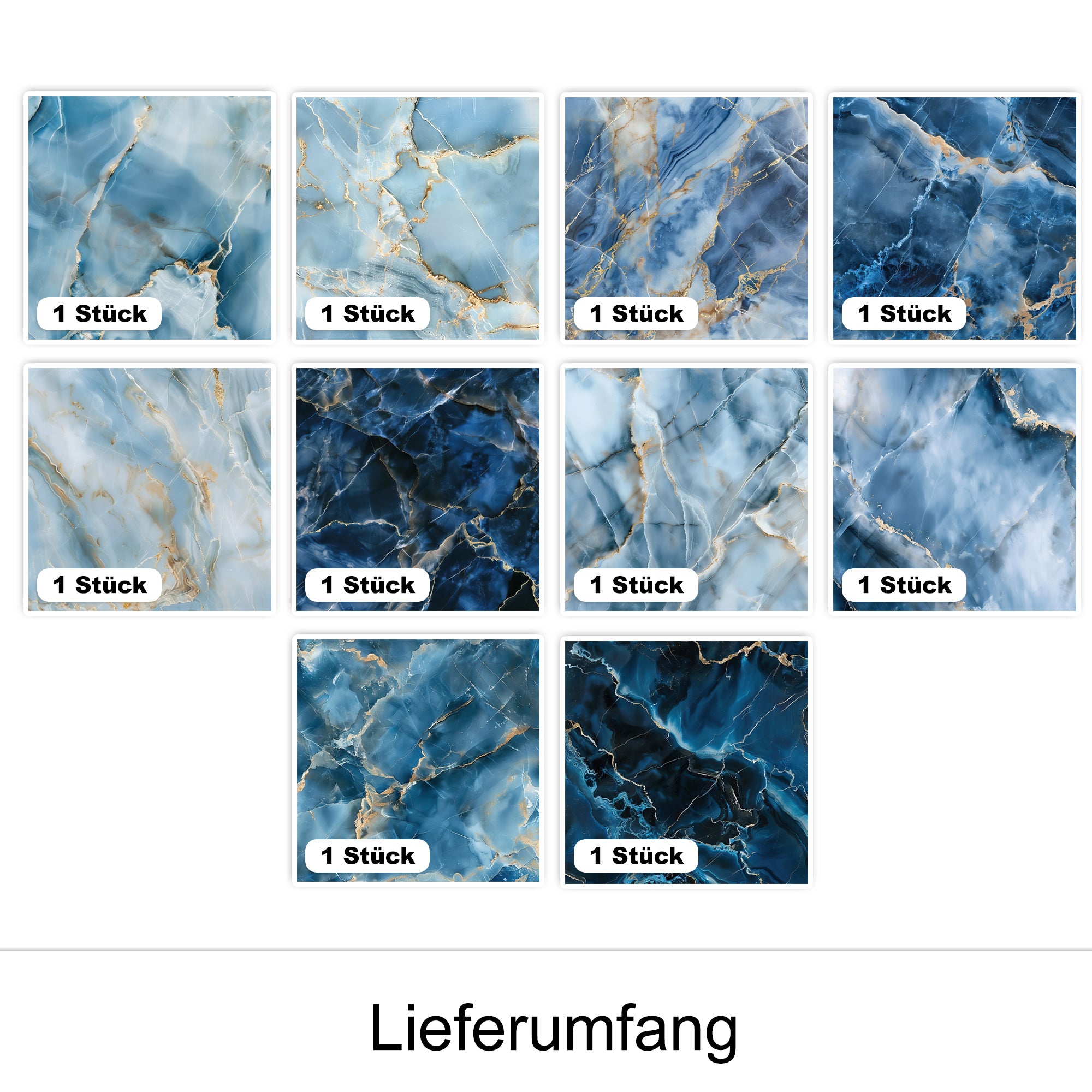 Fliesenaufkleber Marmoroptik