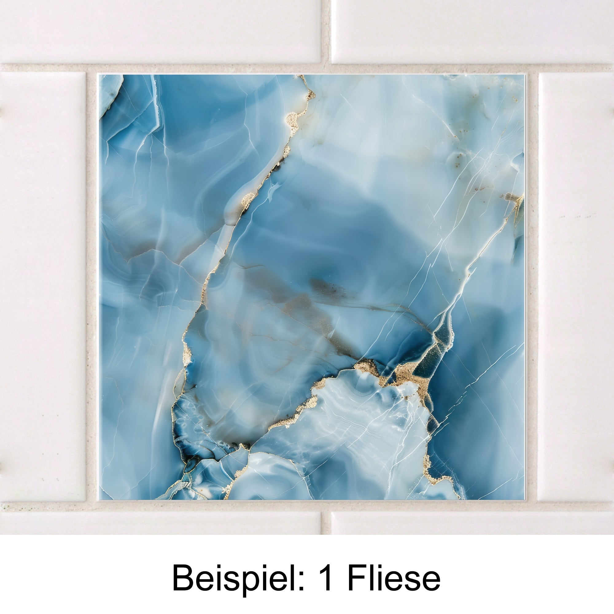 Fliesenaufkleber Marmoroptik