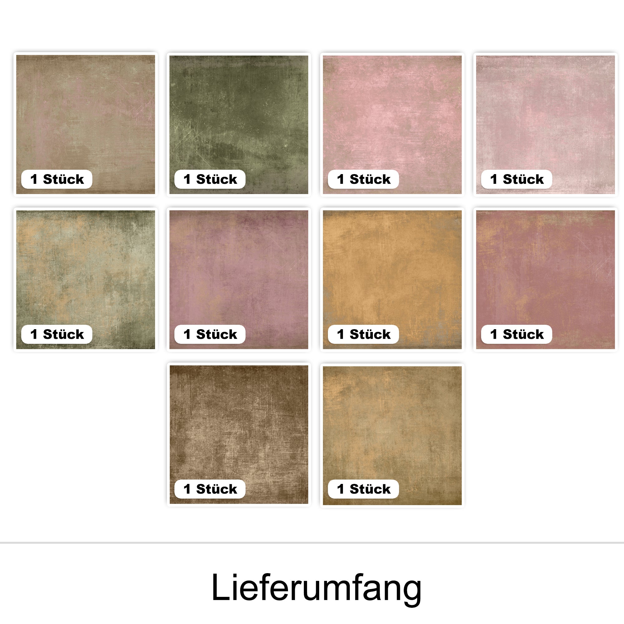 Fliesenaufkleber Erdtöne