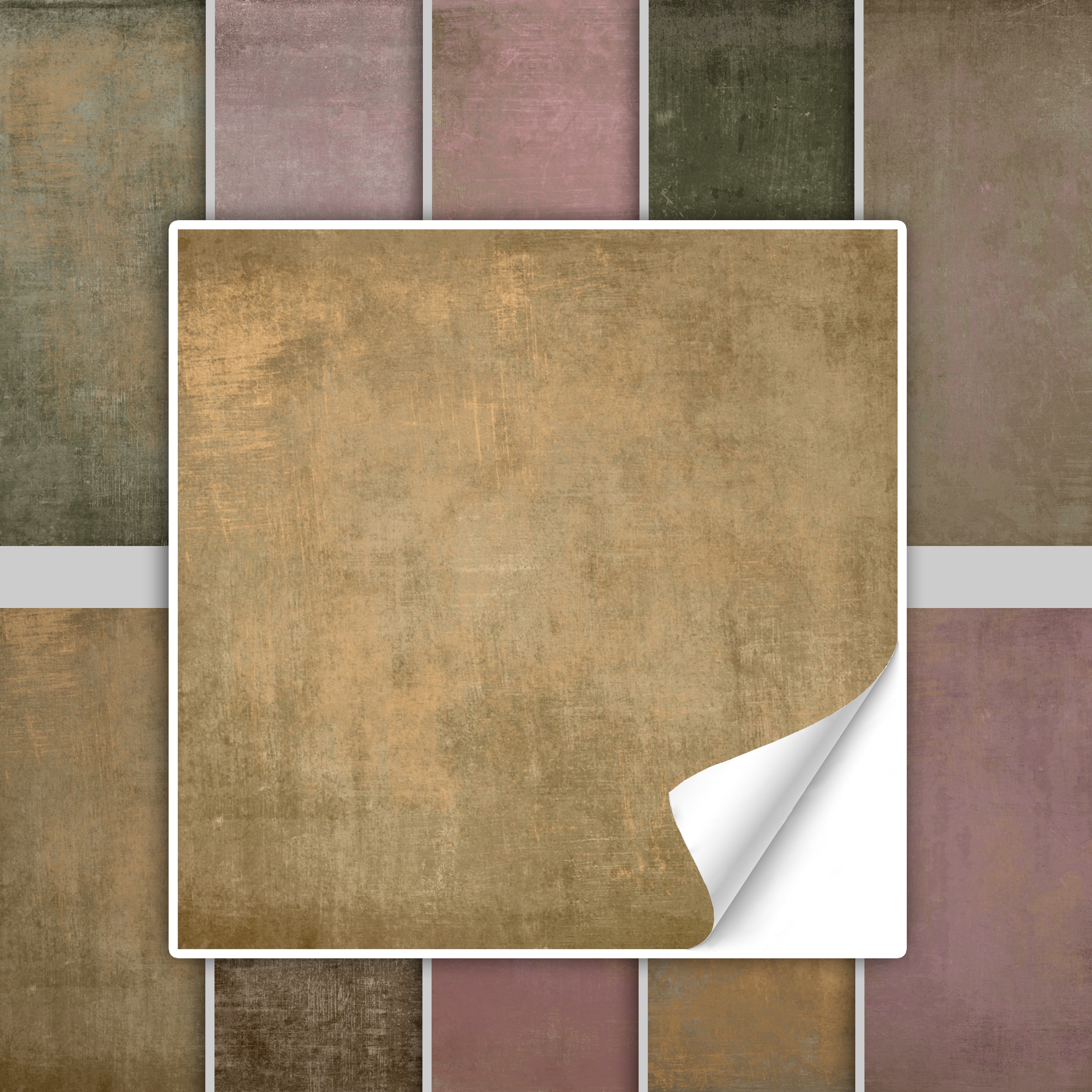 Fliesenaufkleber Erdtöne