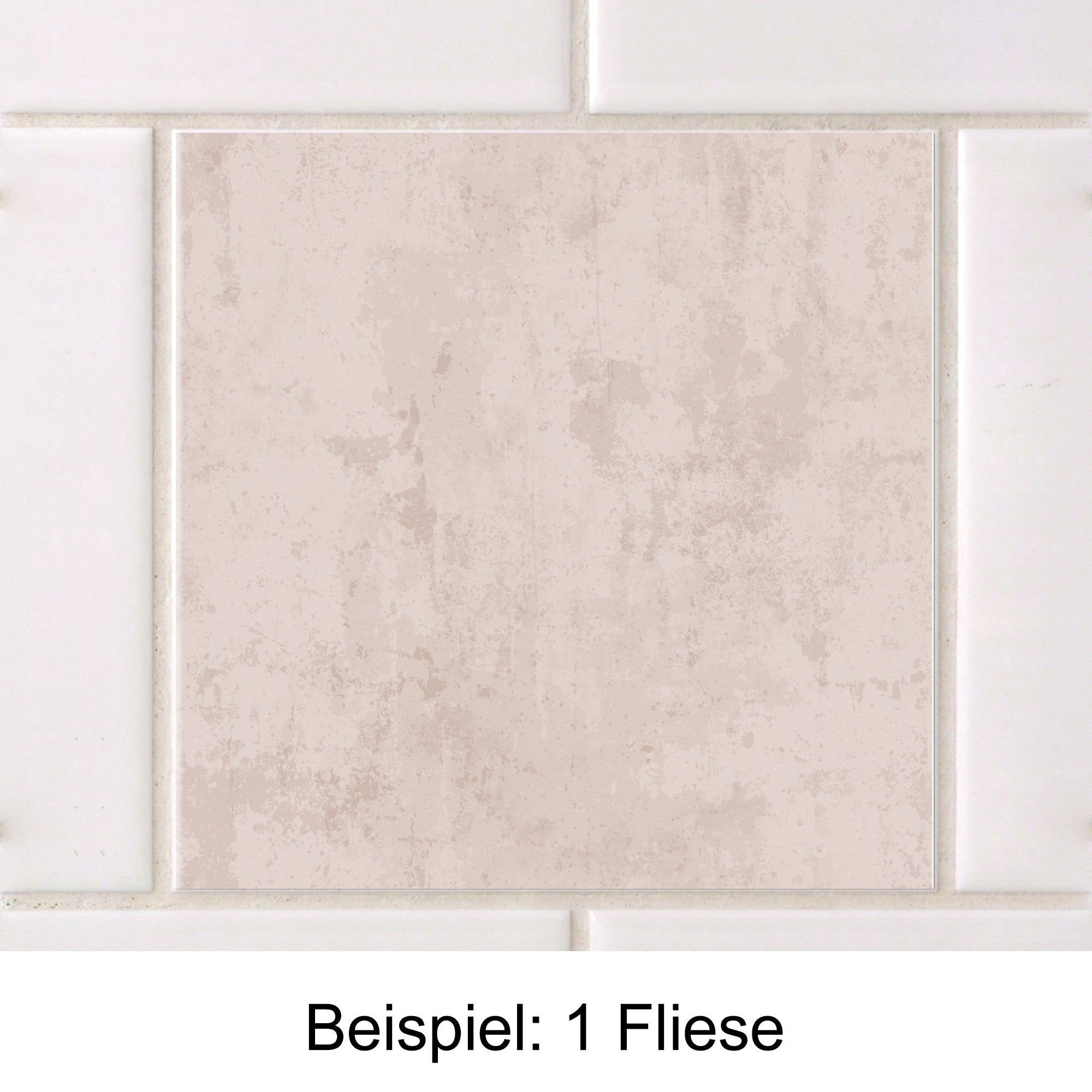 Fliesenaufkleber Betonoptik