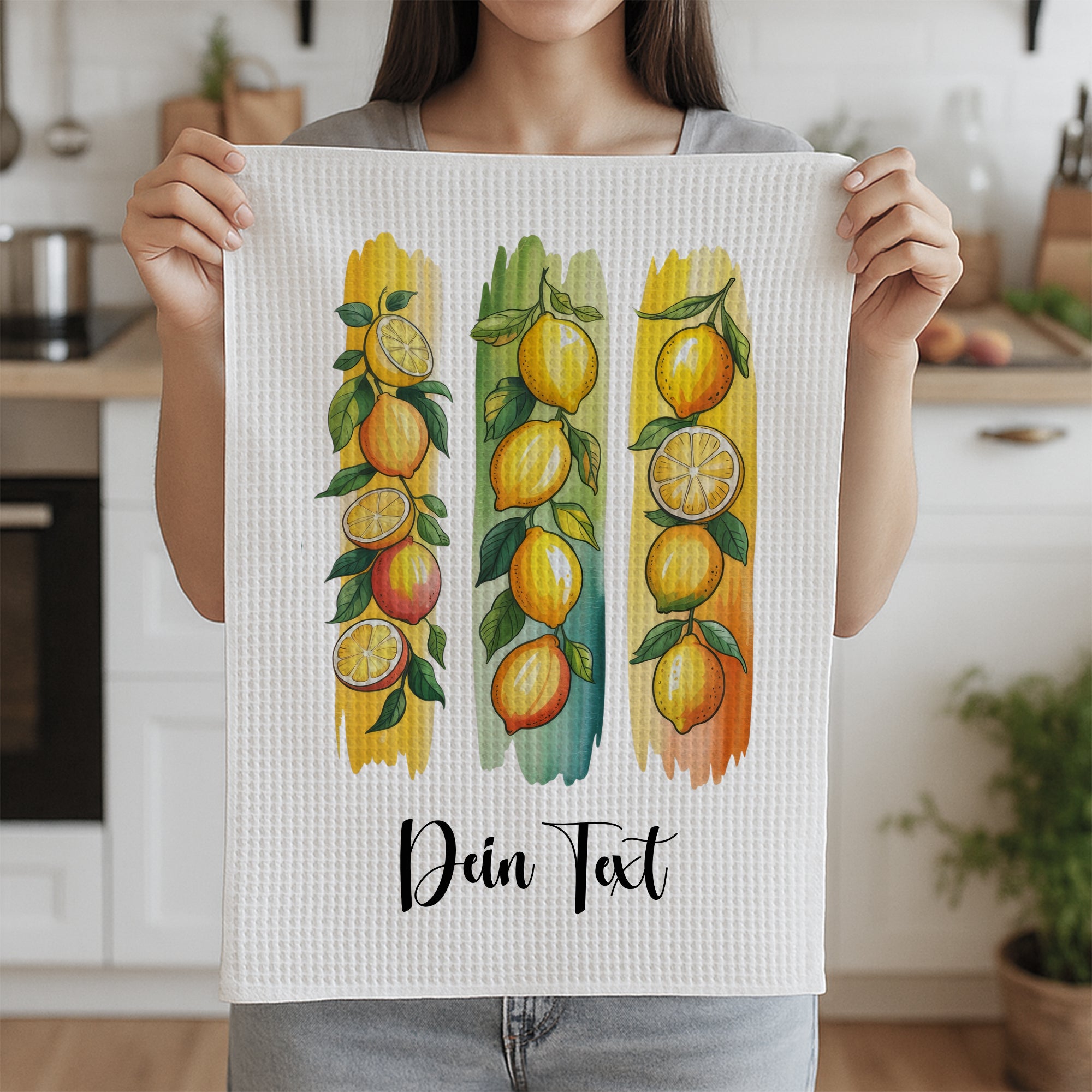 Geschirrtuch Zitrusfrüchte - Frische für deine Küche