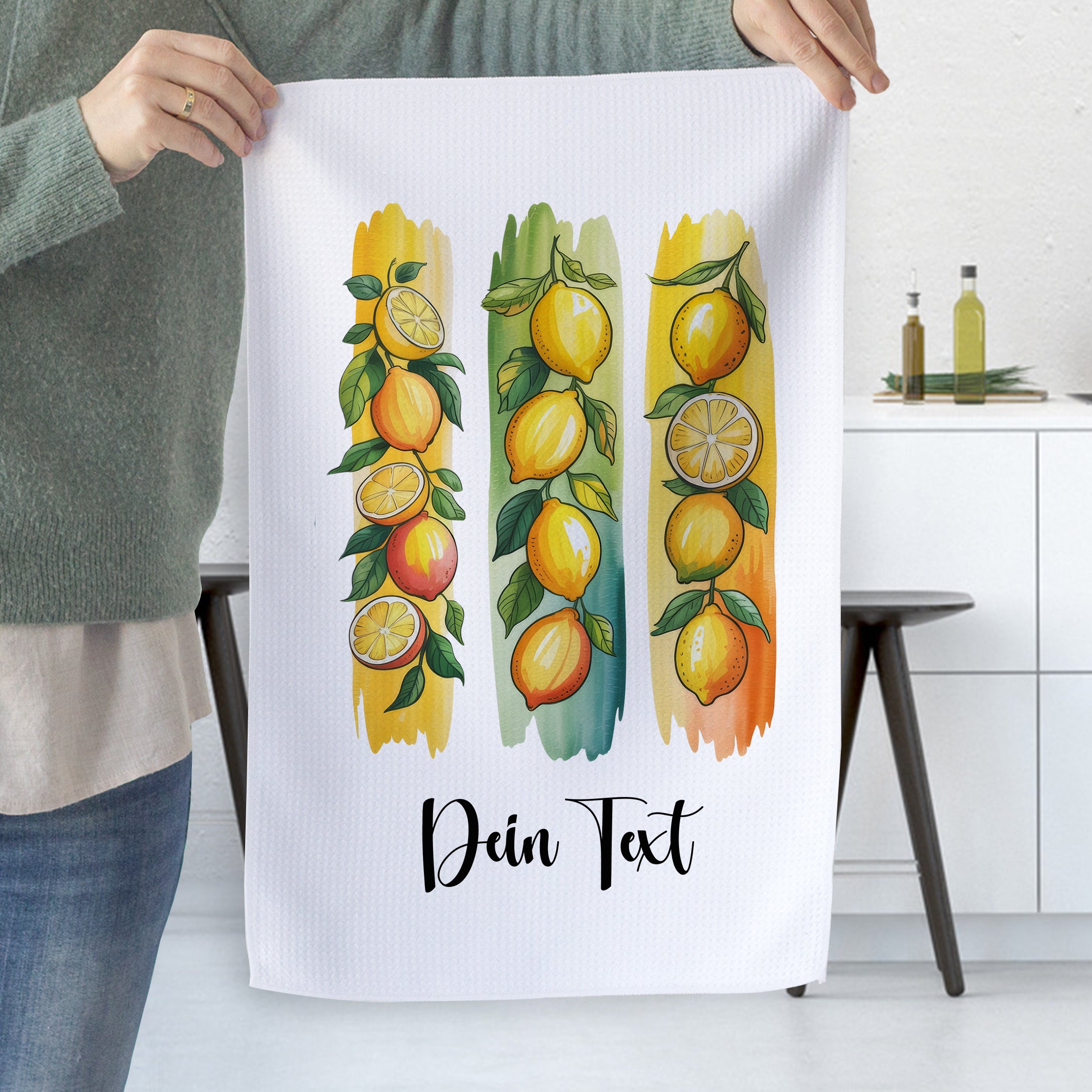 Geschirrtuch Zitrusfrüchte - Frische für deine Küche
