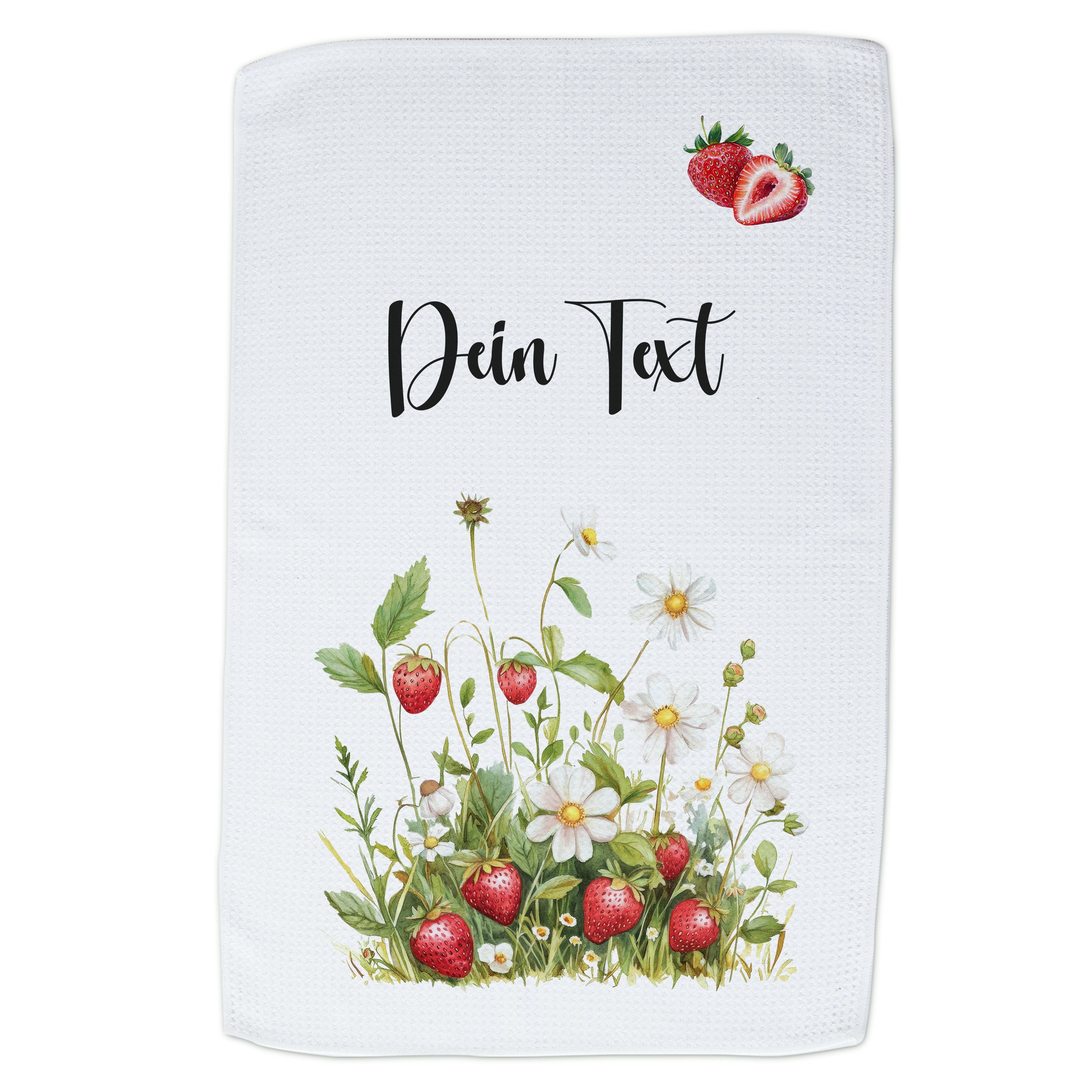 Geschirrtuch Erdbeeren