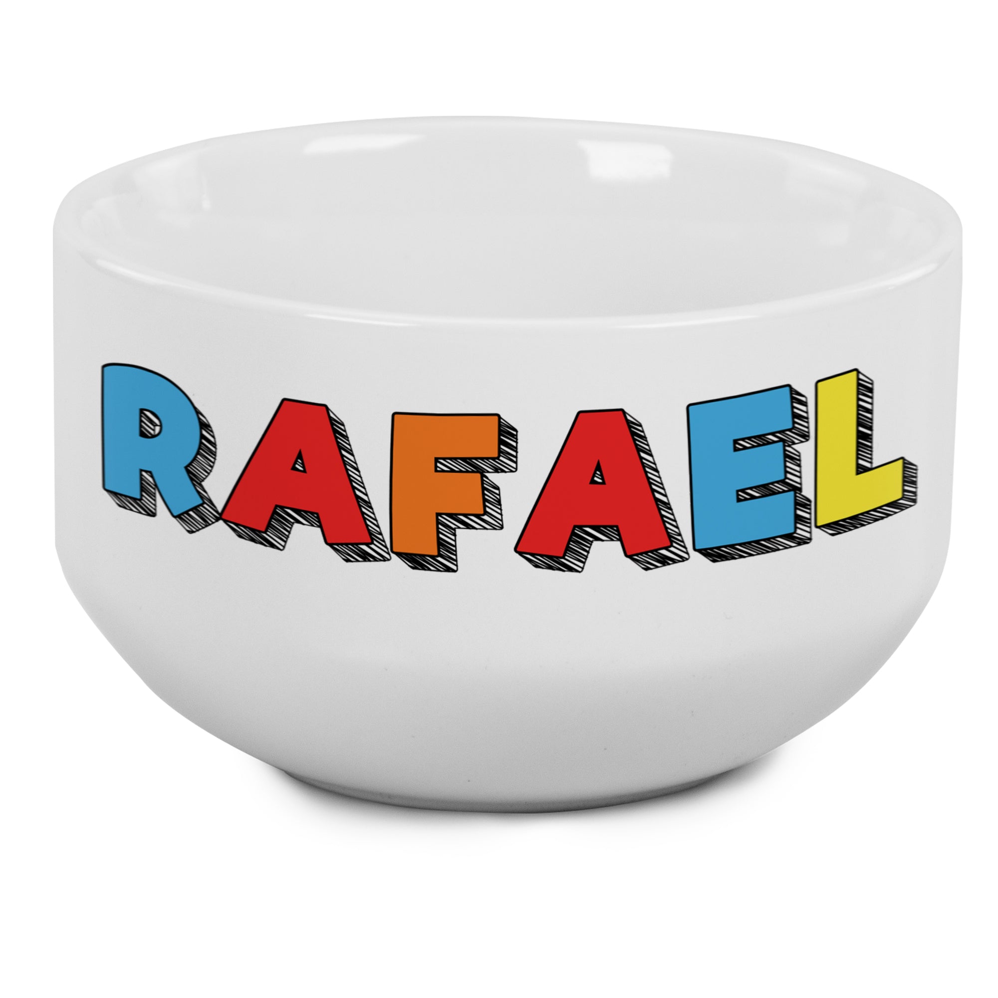 Müslischale mit Namen - Ein bunter Start in den Tag