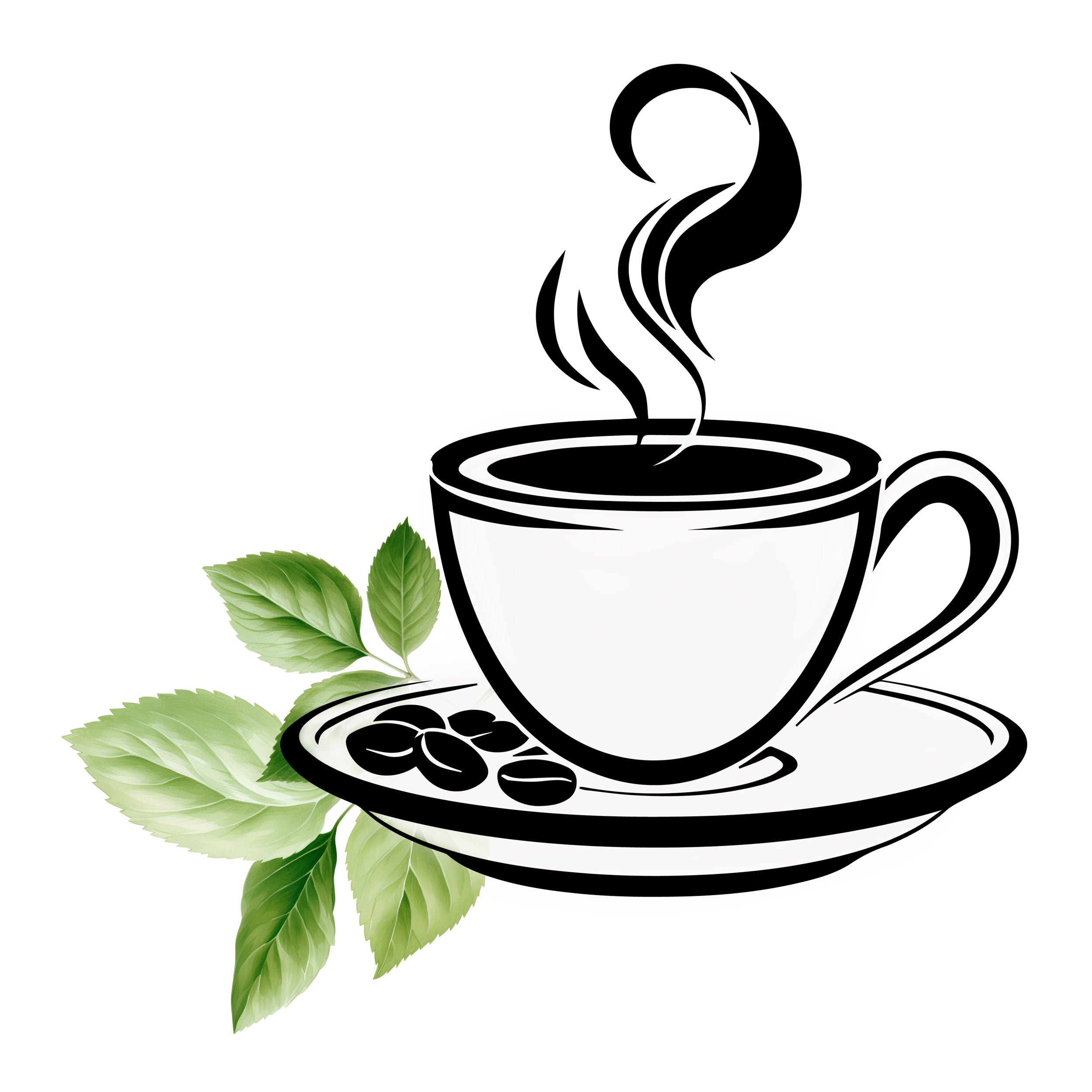 Wandtattoo Kaffeetasse - Für gemütliche Kaffeepausen