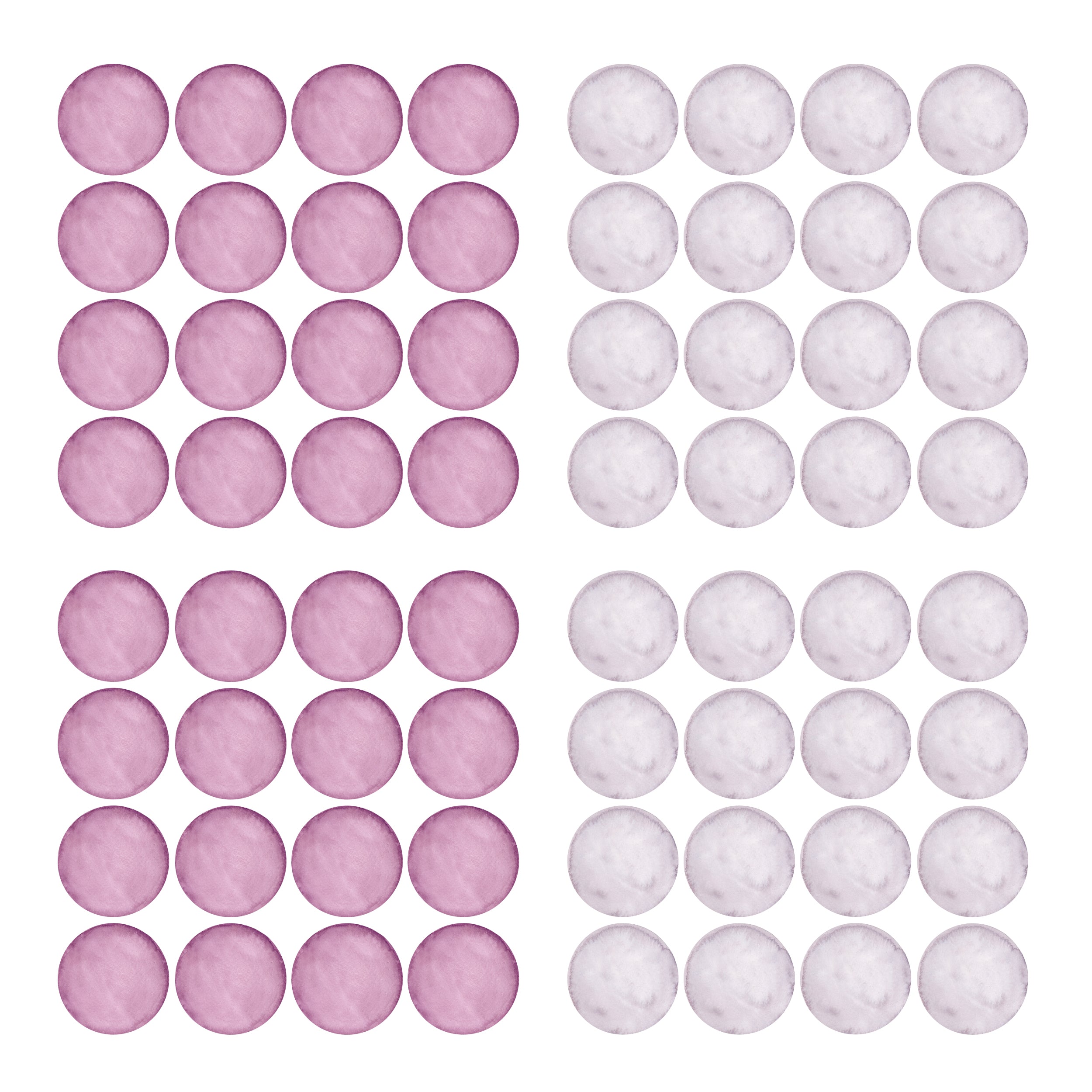 Wandtattoo Punkte Lila