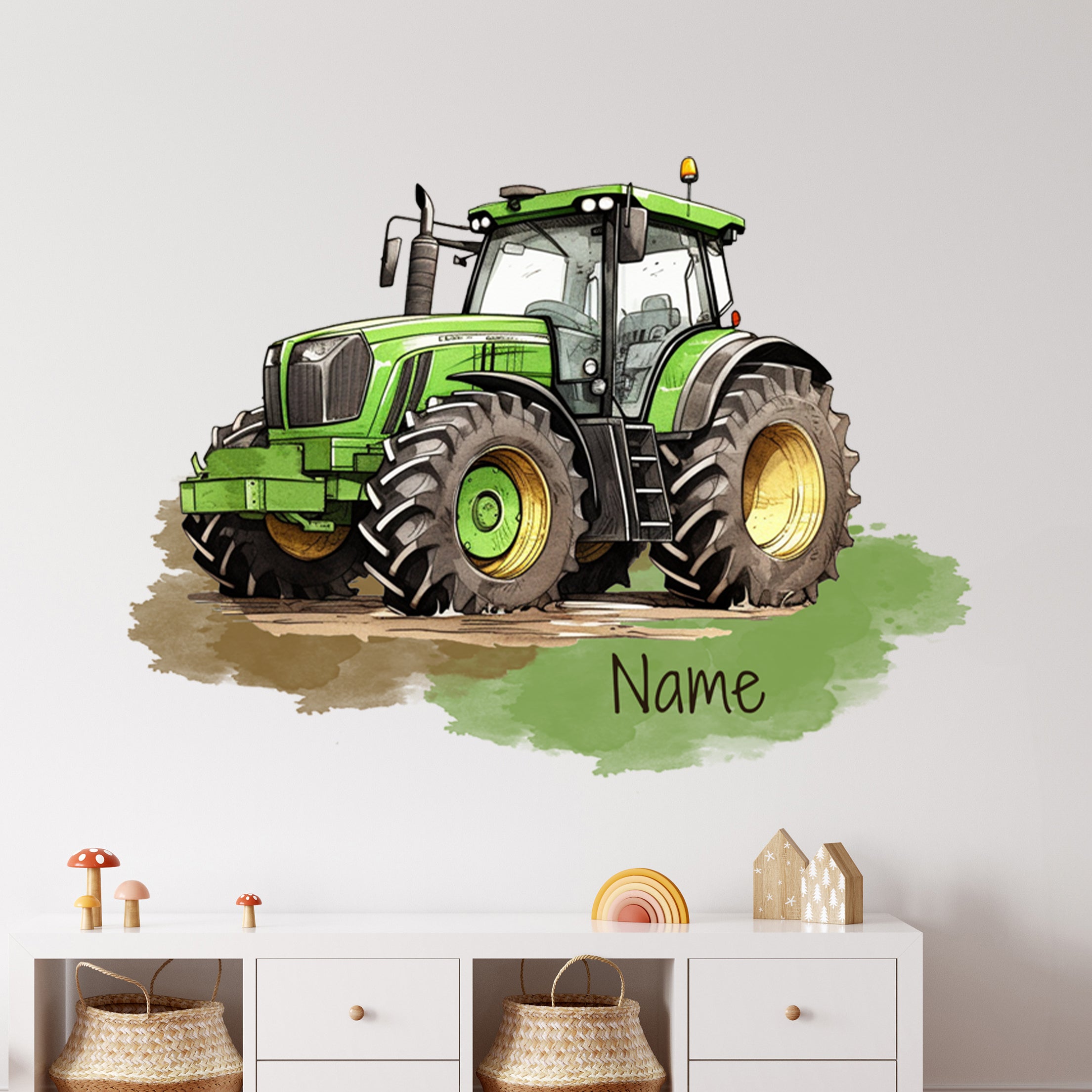 Wandtattoo Trecker - Für kleine Landliebhaber