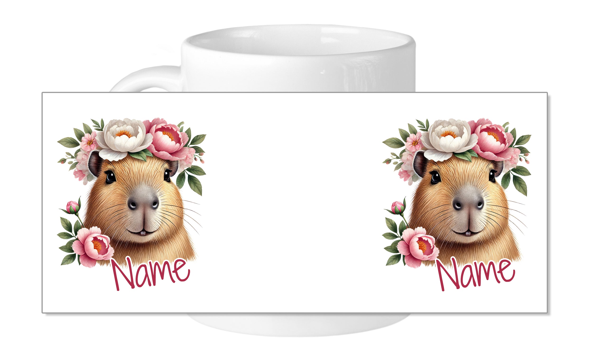Tasse mit Meerschweinchen