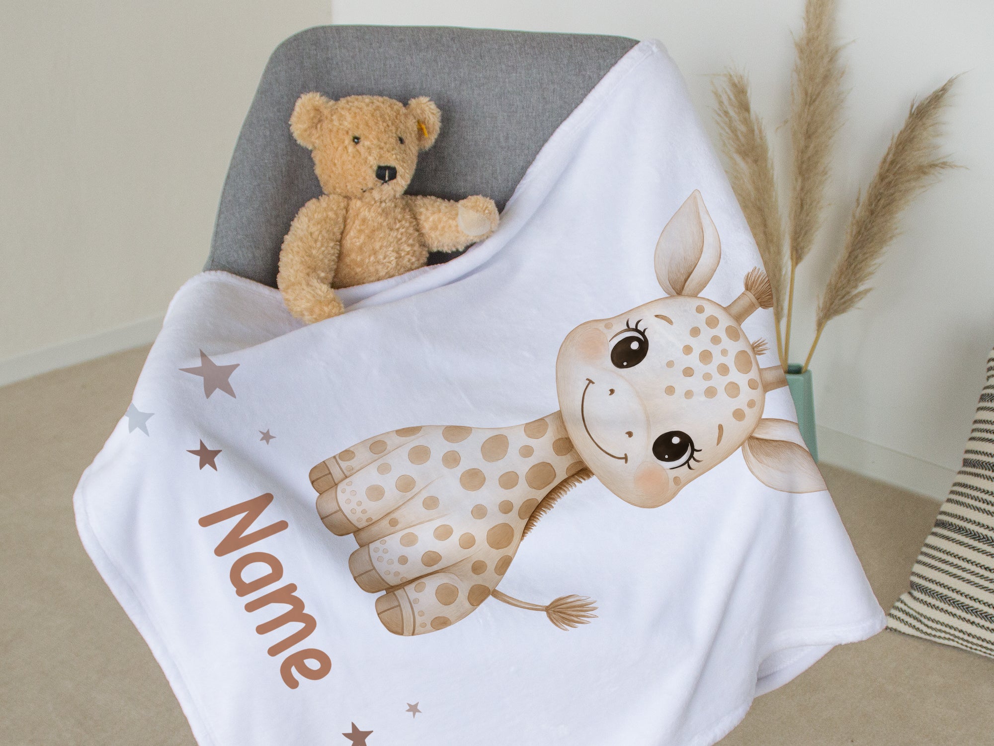 Babydecke Giraffe