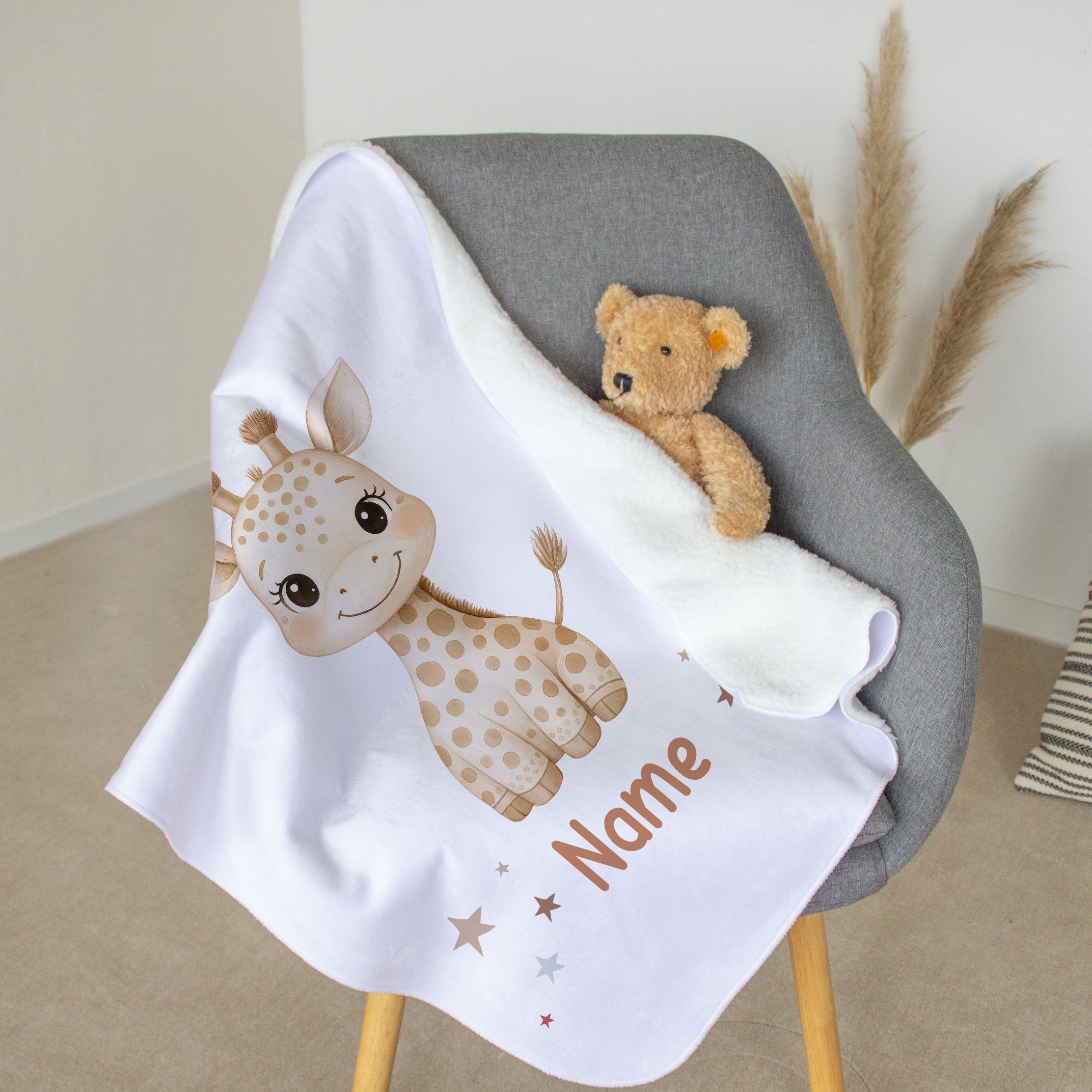 Babydecke Giraffe