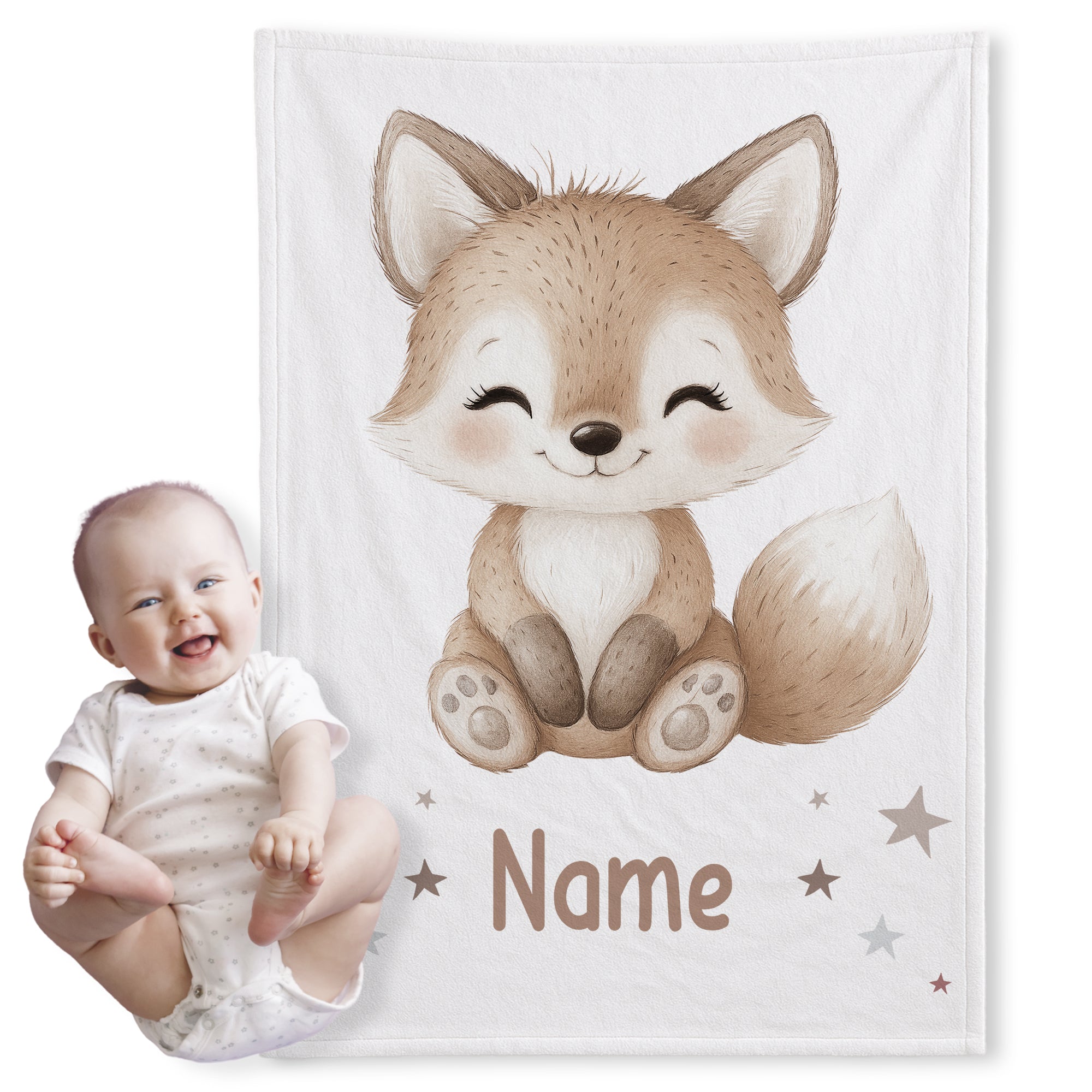 Babydecke Fuchs