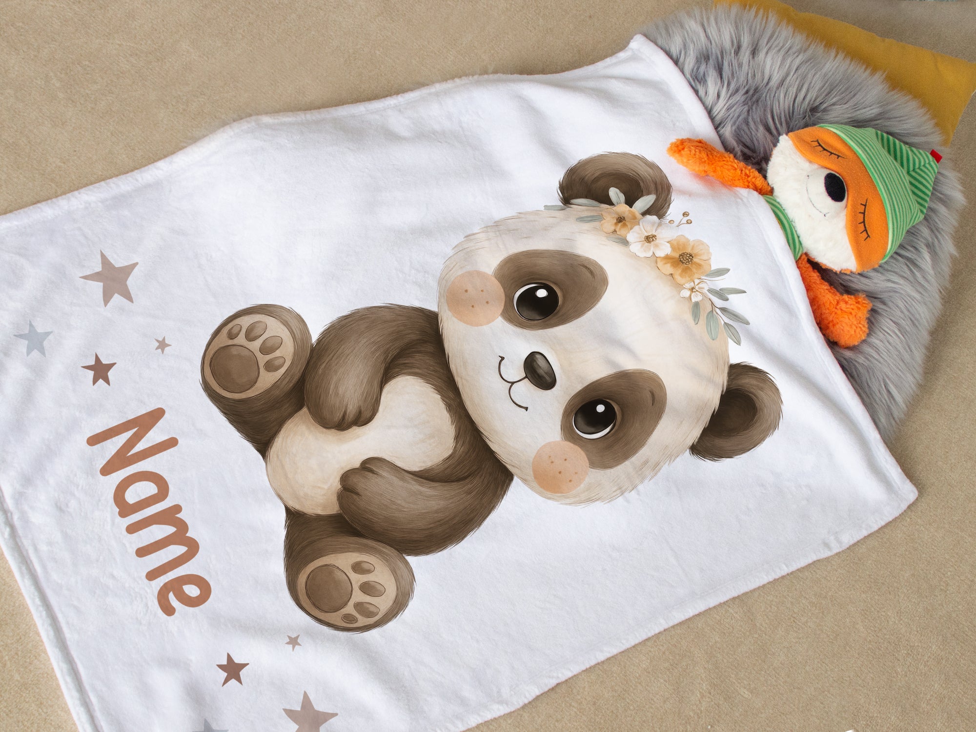 Babydecke Panda