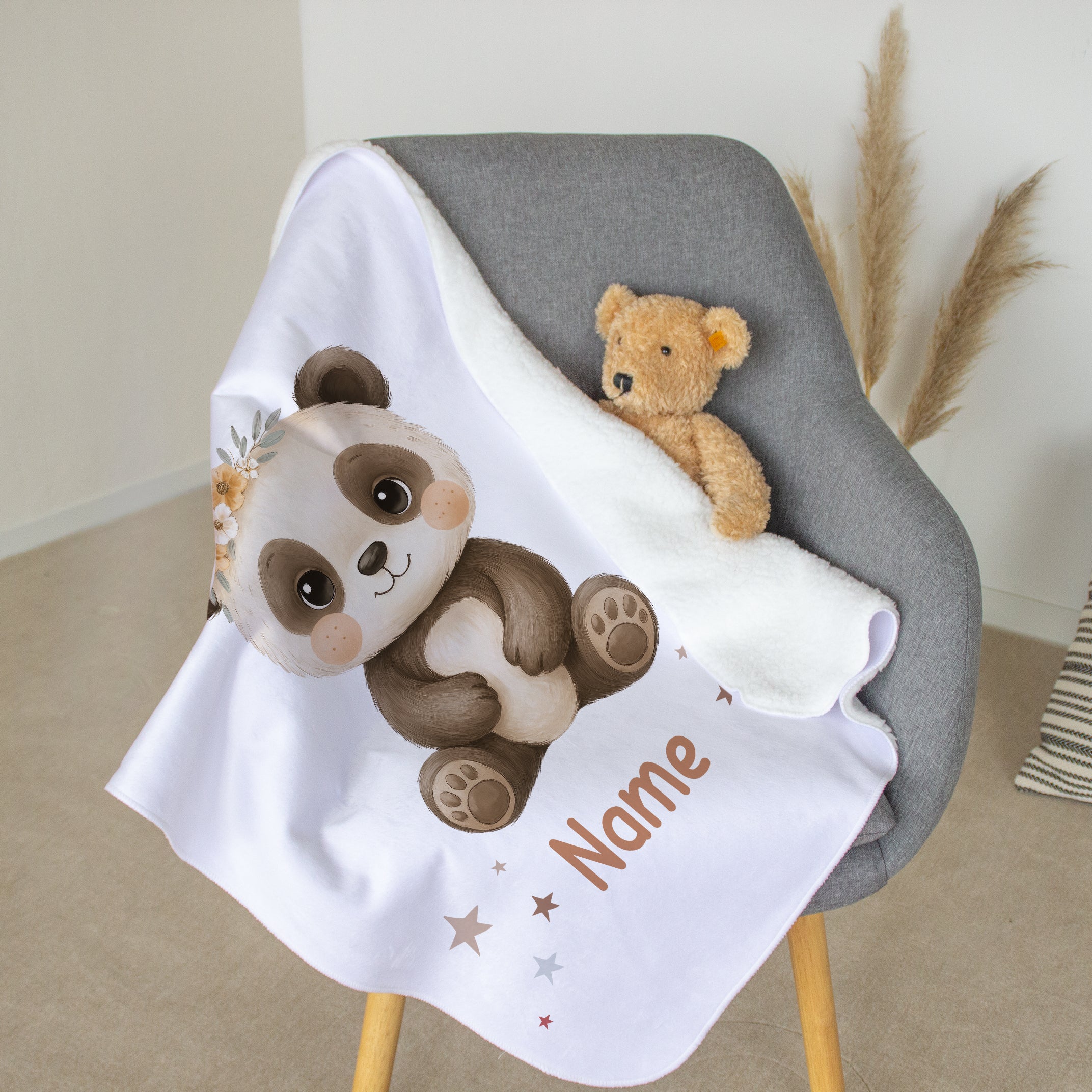 Babydecke Panda