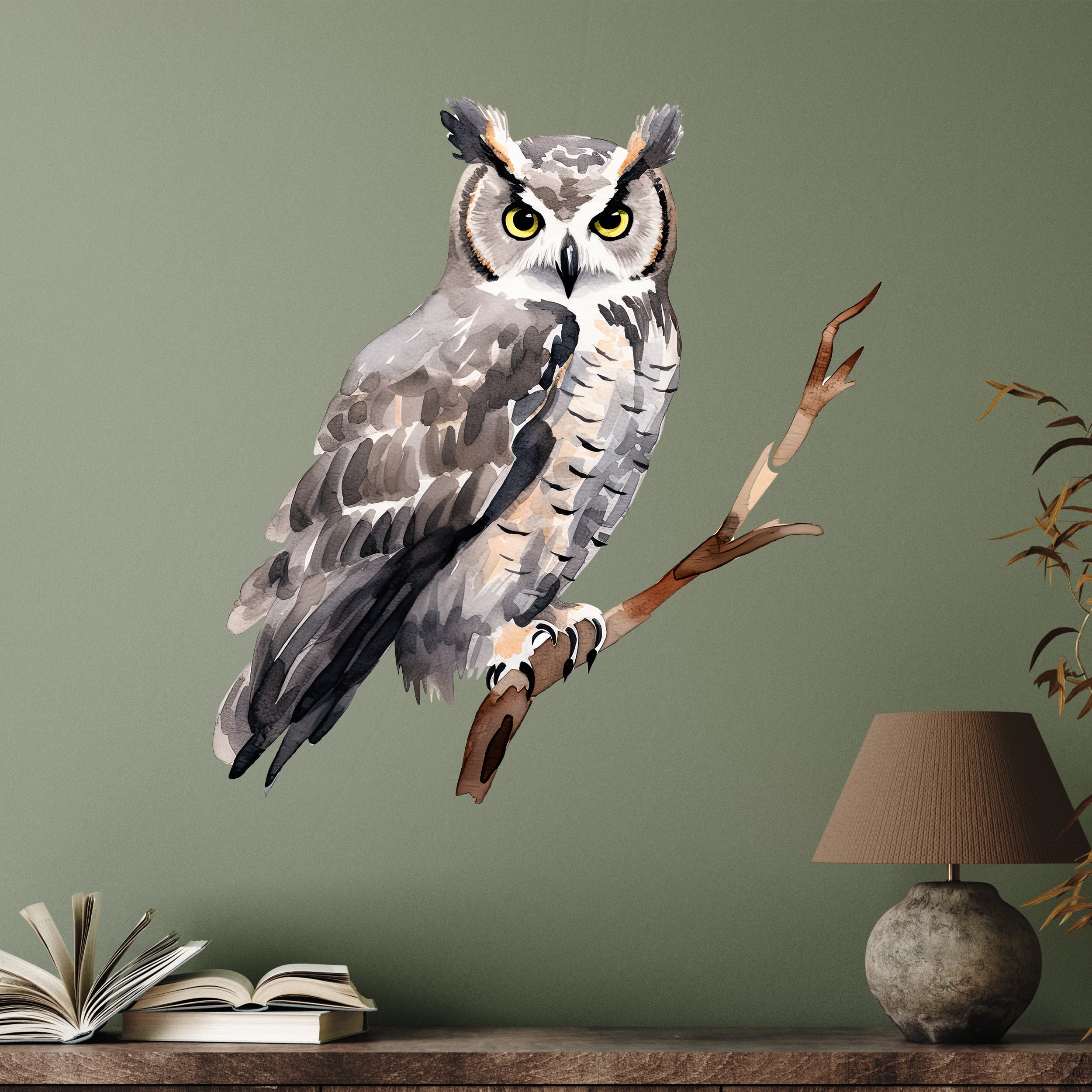 Wandtattoo Eule