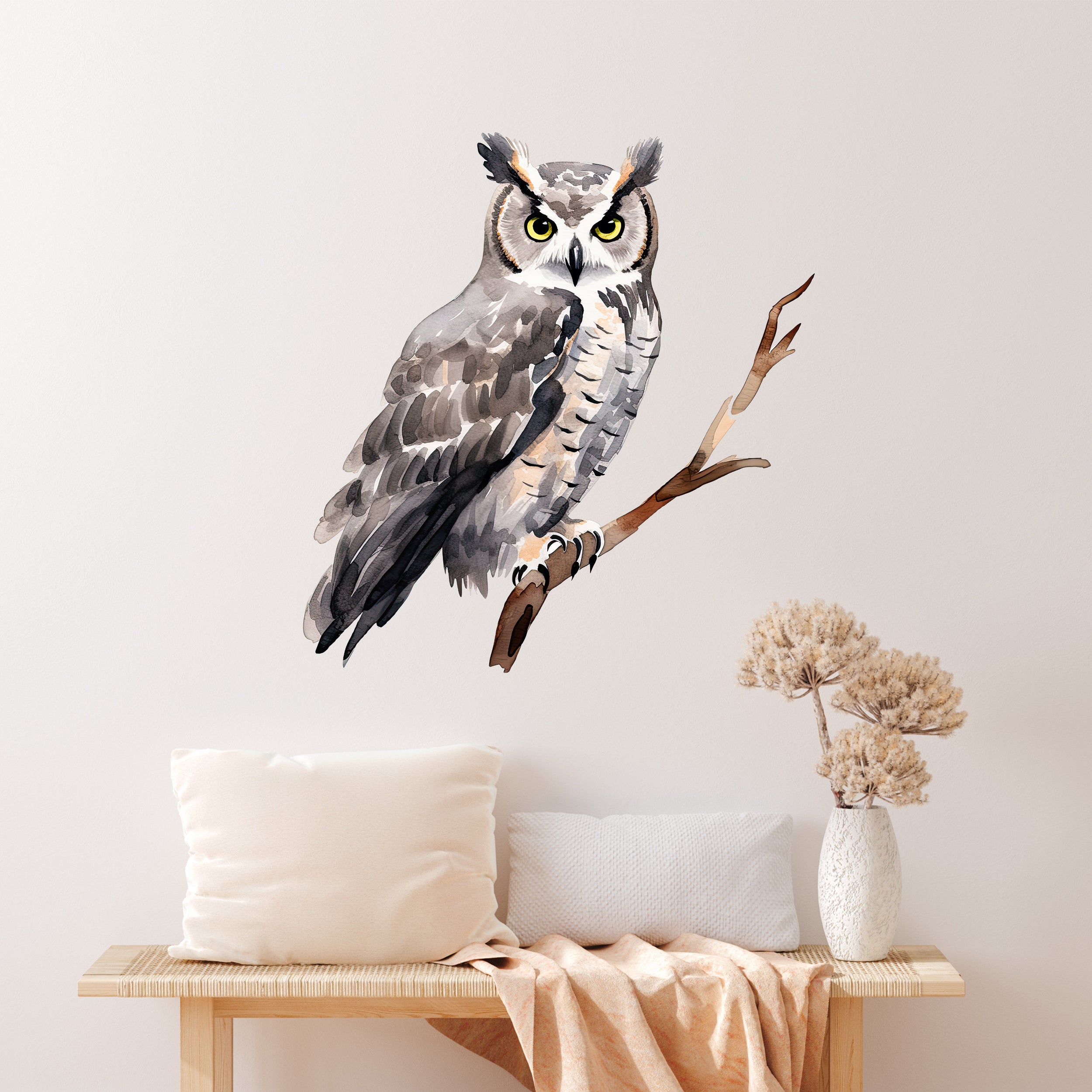 Wandtattoo Eule