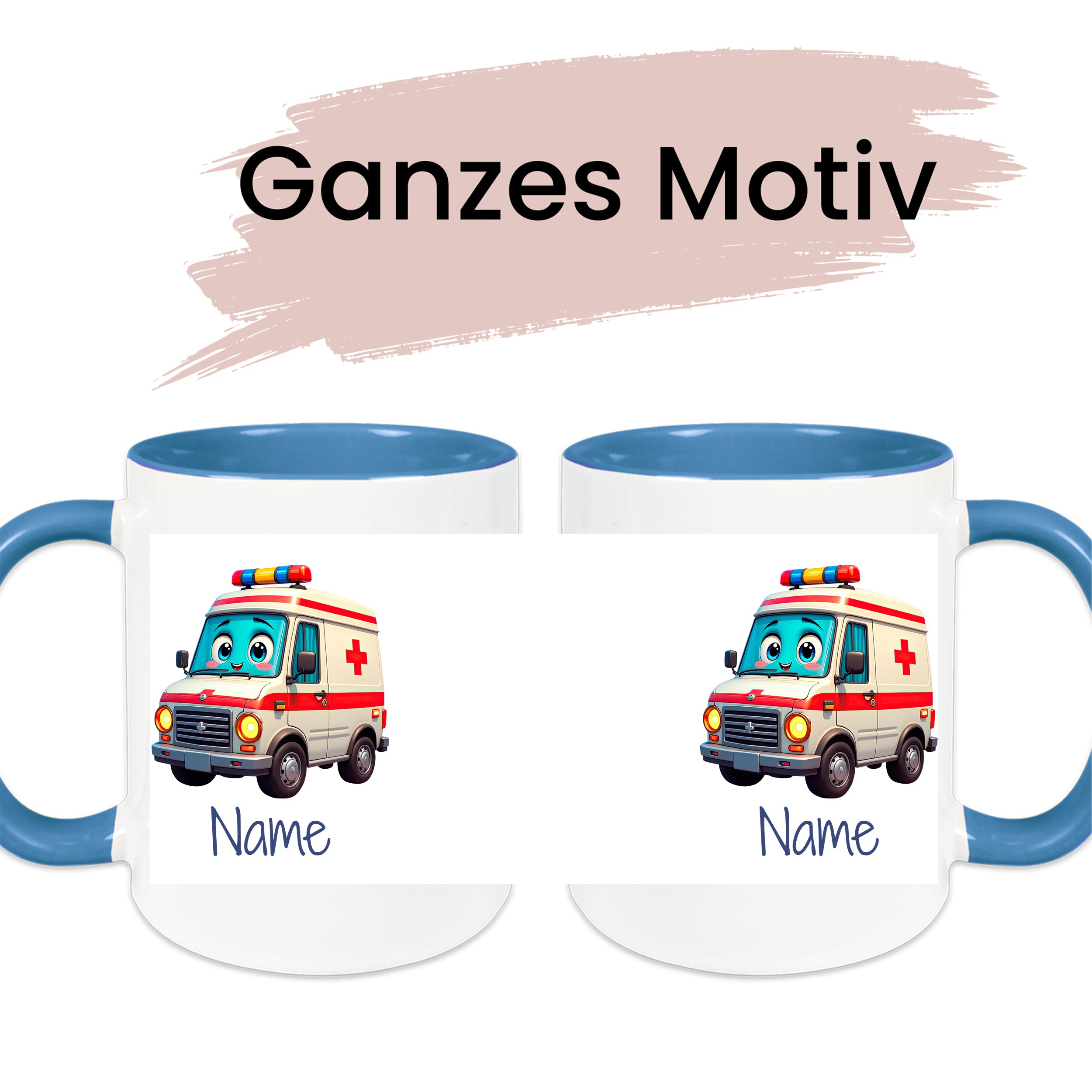 Kindertasse Rettungswagen - Für kleine Helden im Alltag