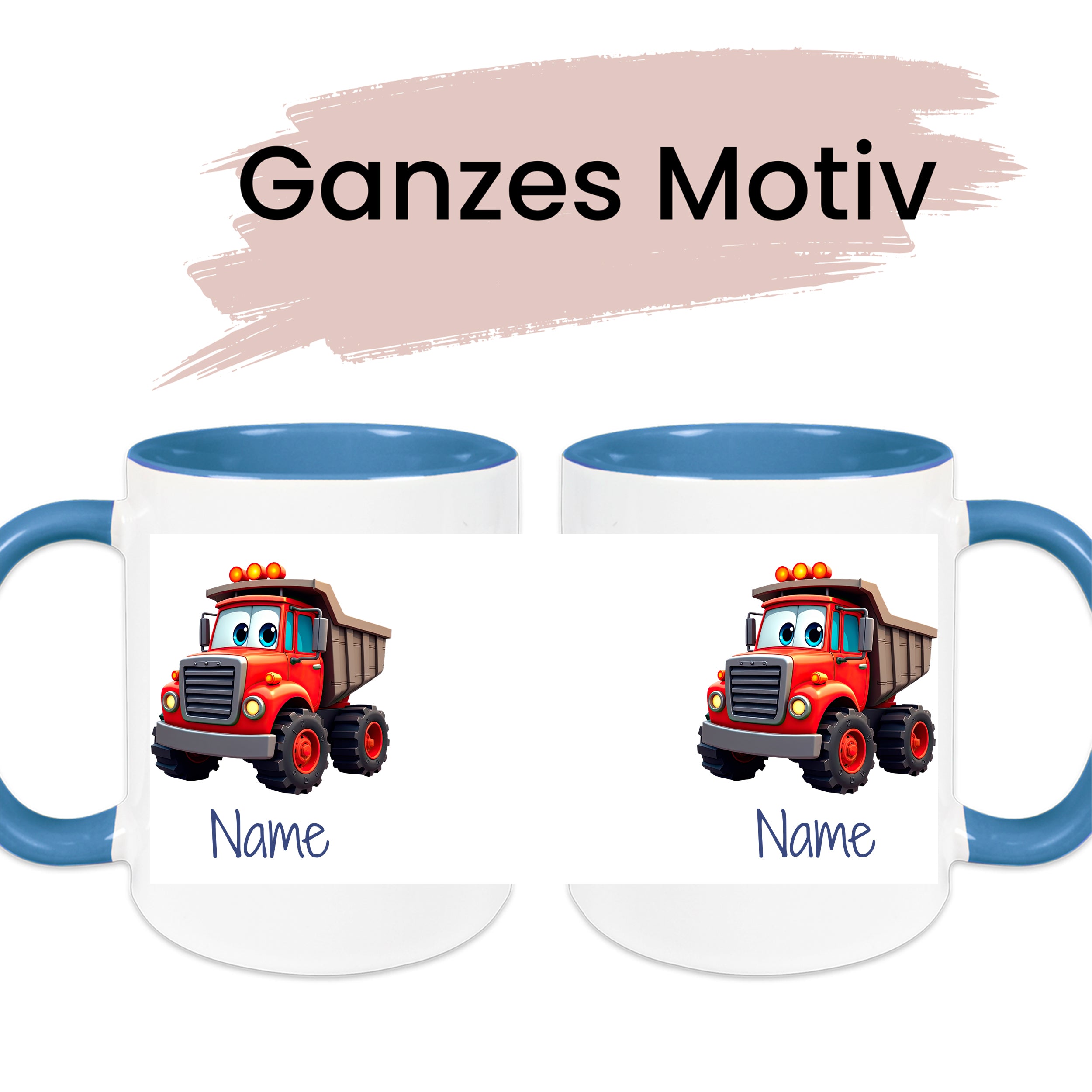 Kindertasse Lkw - Für kleine Baumeister und Abenteurer