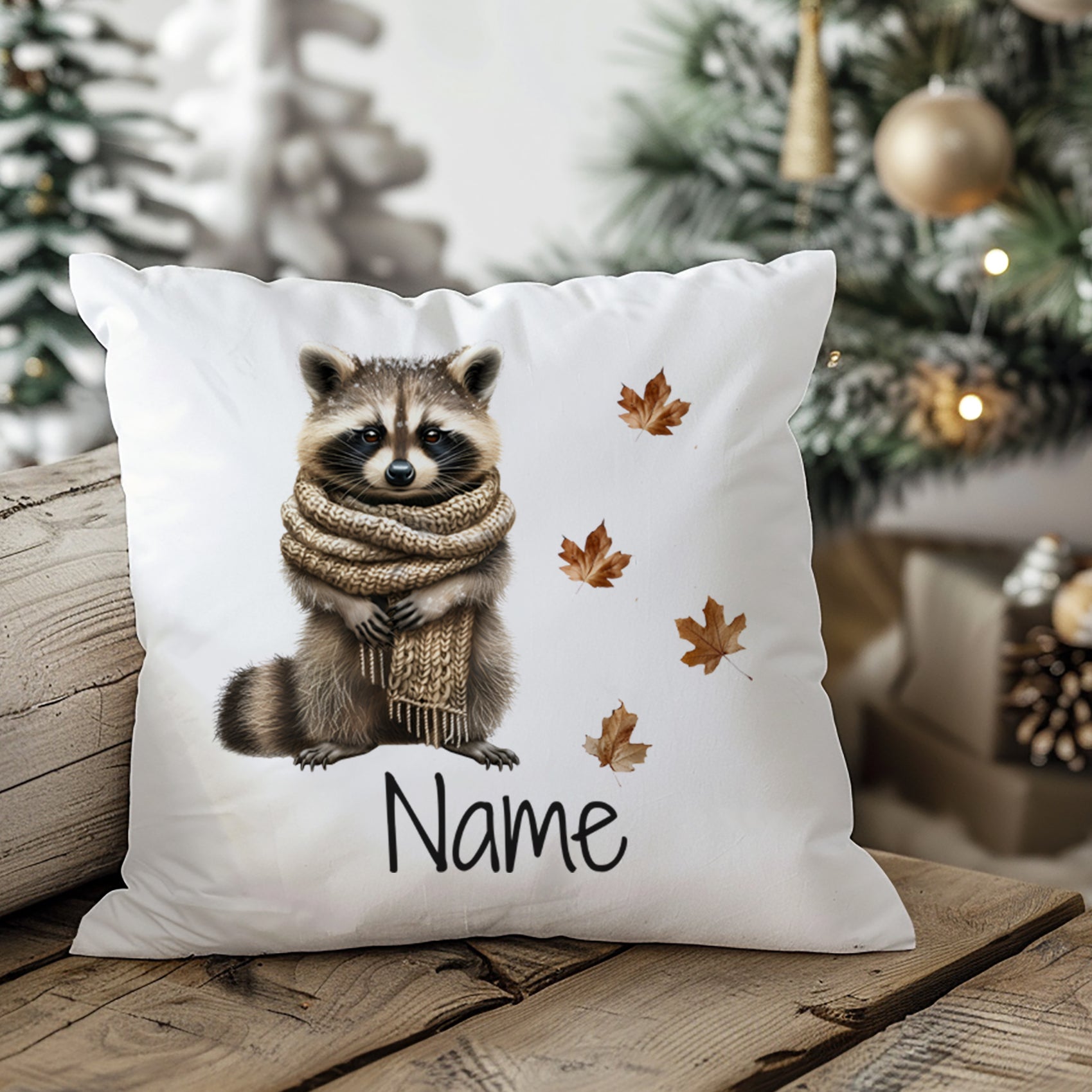 Kissenbezug Waschbär