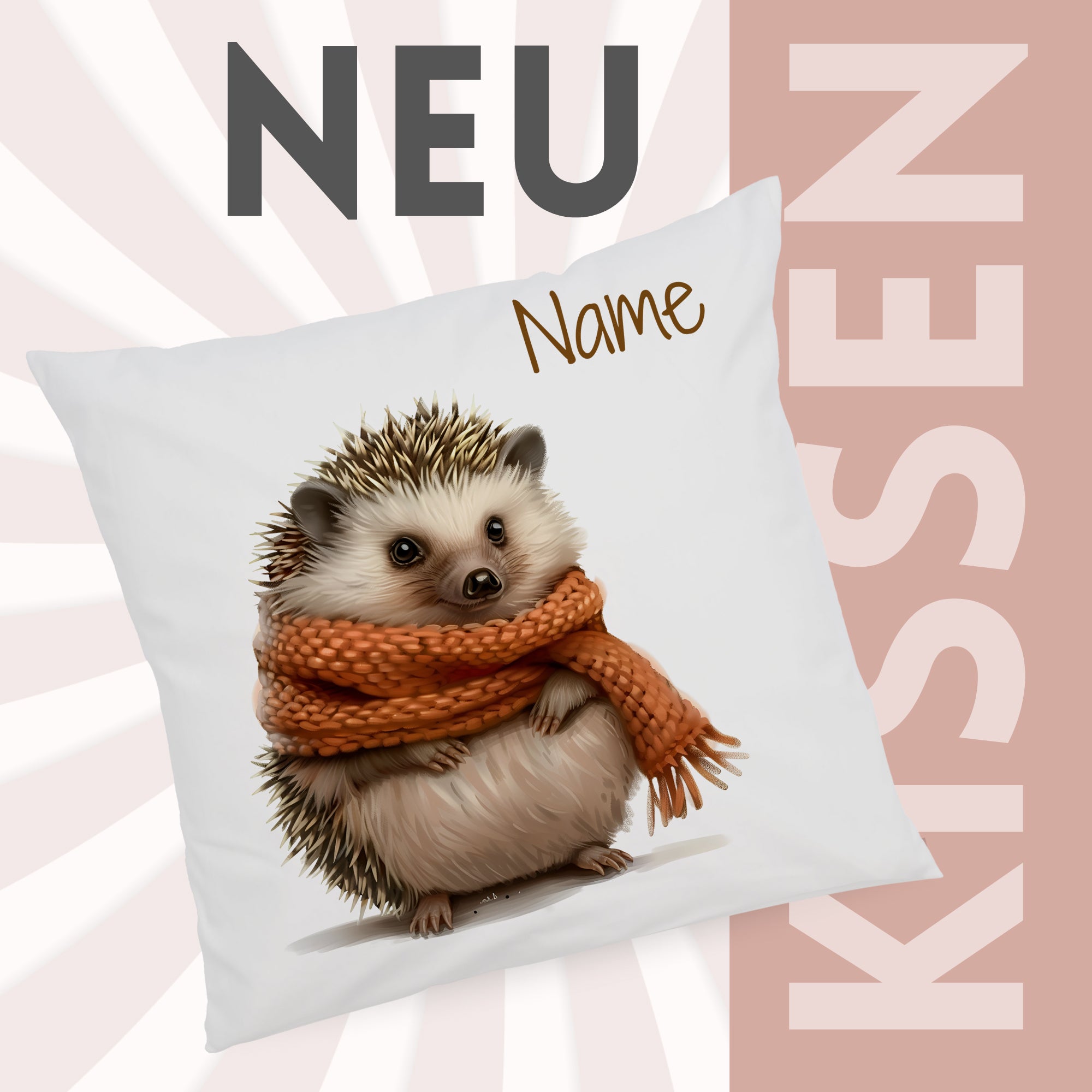Kissenbezug Igel