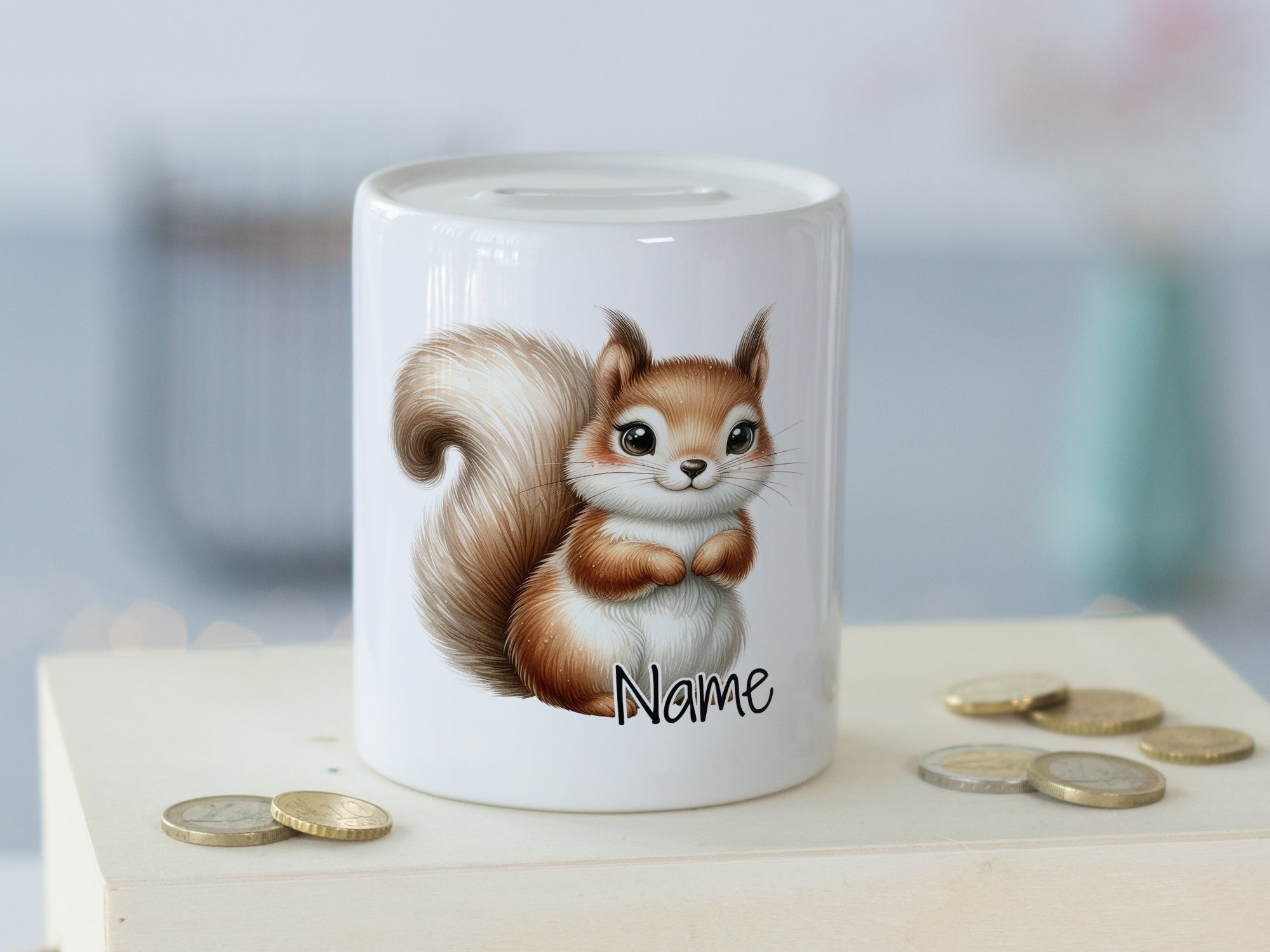 Spardose Eichhörnchen