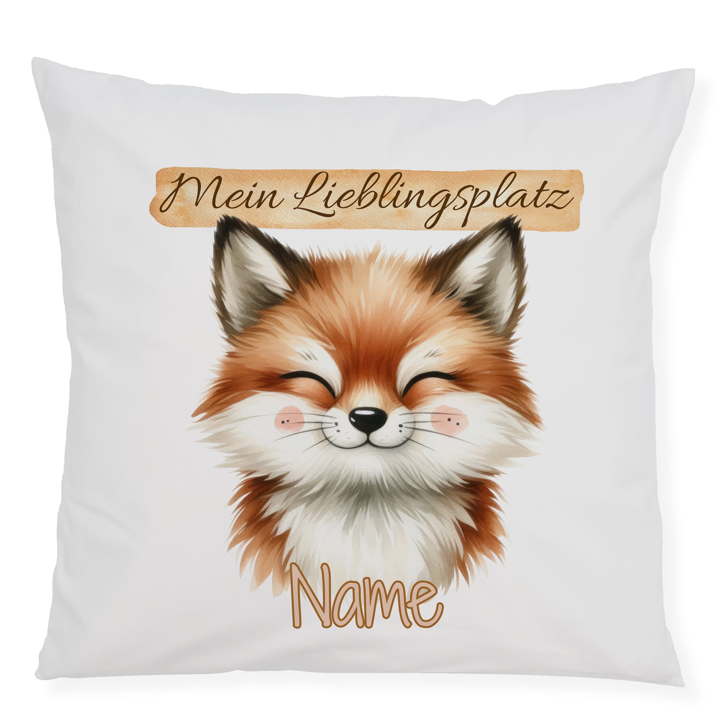 Kissenbezug Fuchs Lieblingsplatz