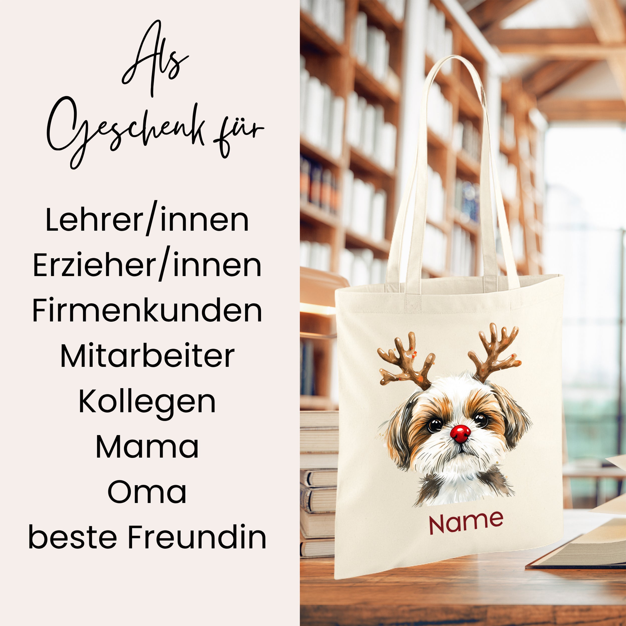 Einkaufstasche Shih Tzu - Für tierische Freude