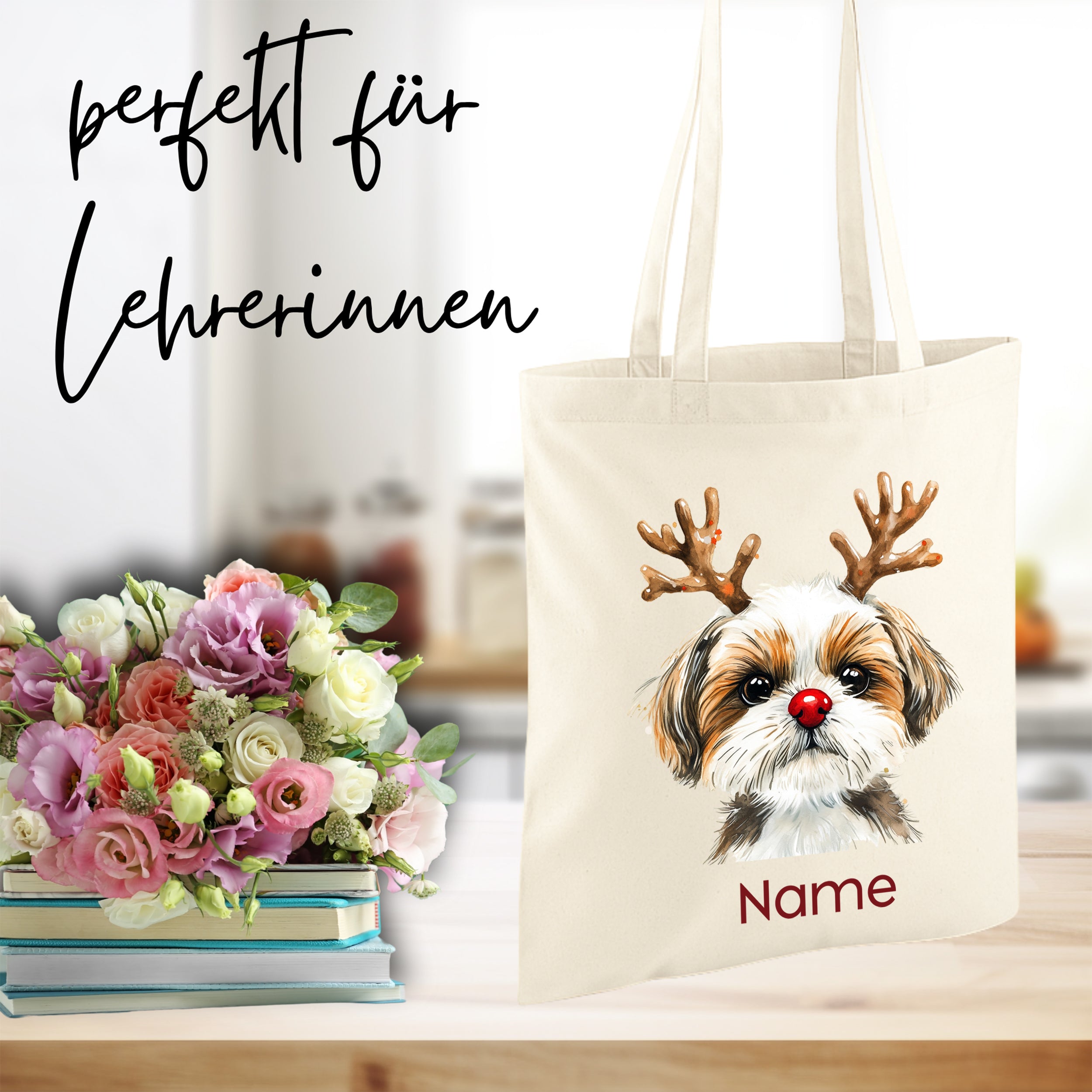 Einkaufstasche Shih Tzu - Für tierische Freude