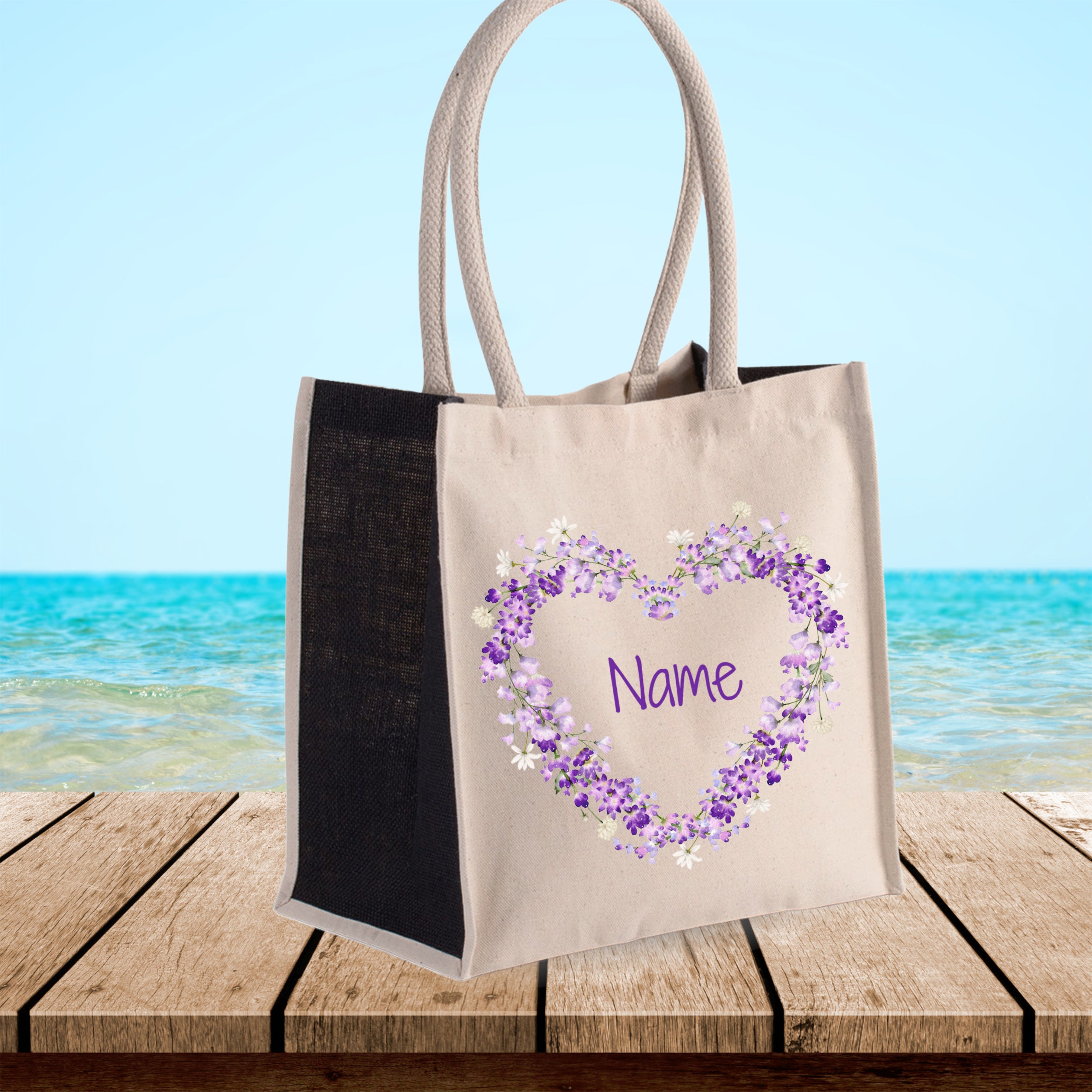 Tasche mit Blumendesign