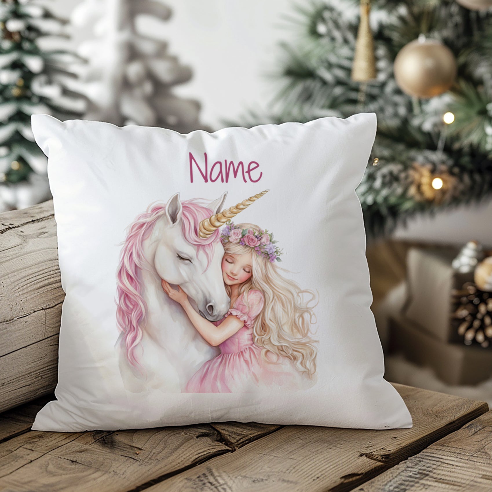 Kissenbezug Einhornfreundschaft