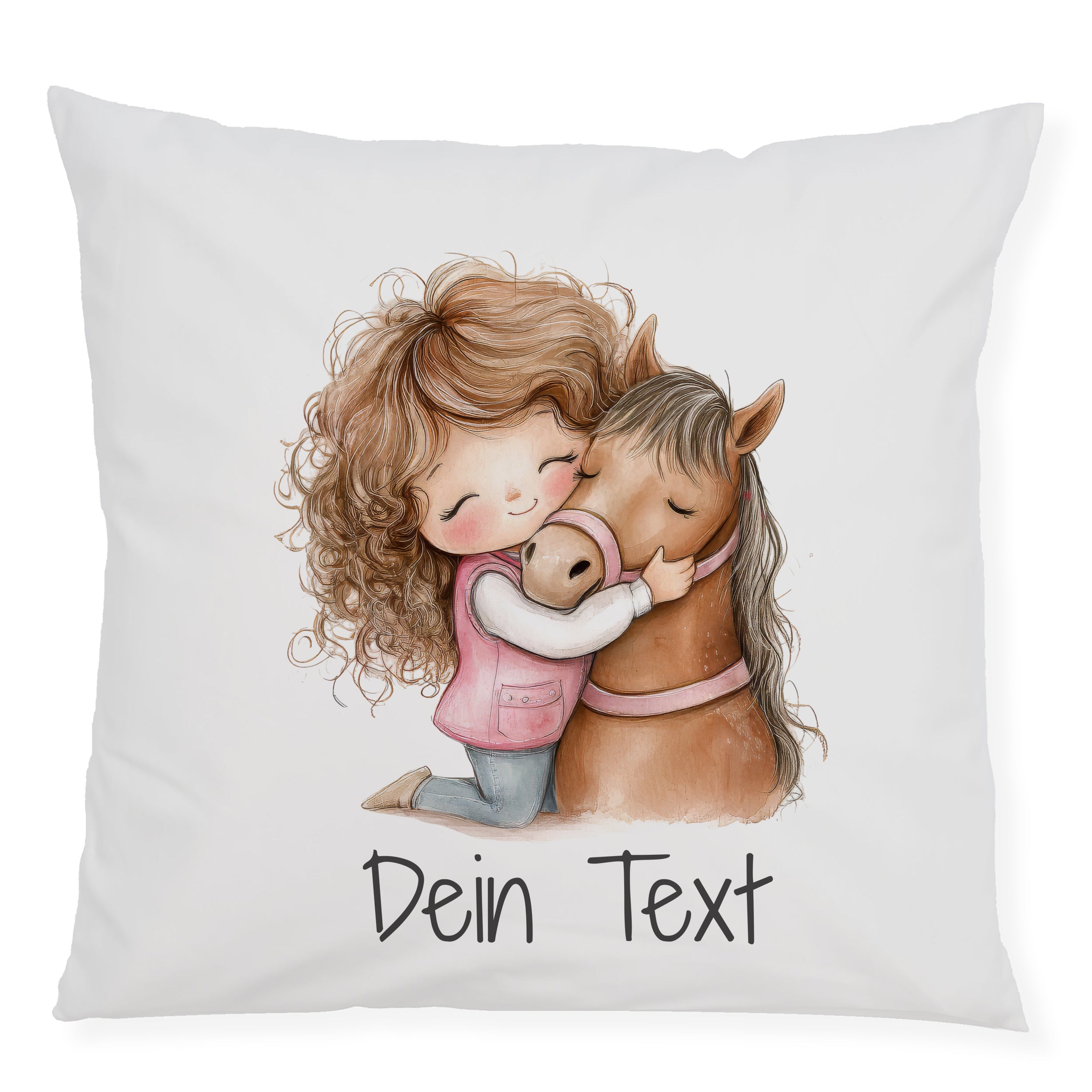 Kissenbezug Pferdemotiv