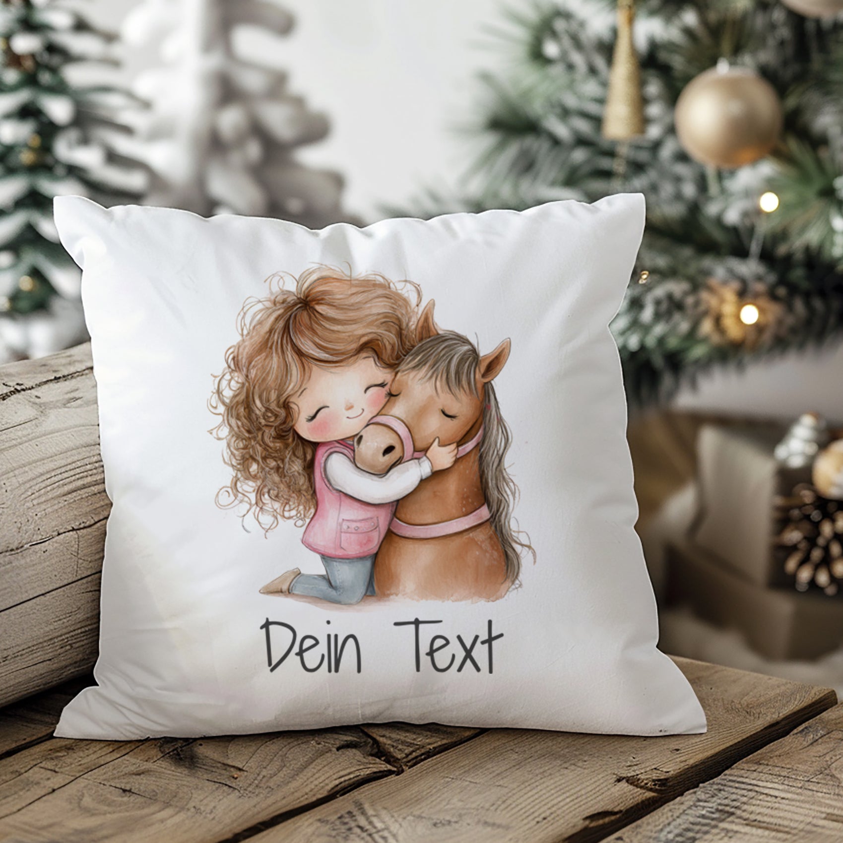 Kissenbezug Pferdemotiv