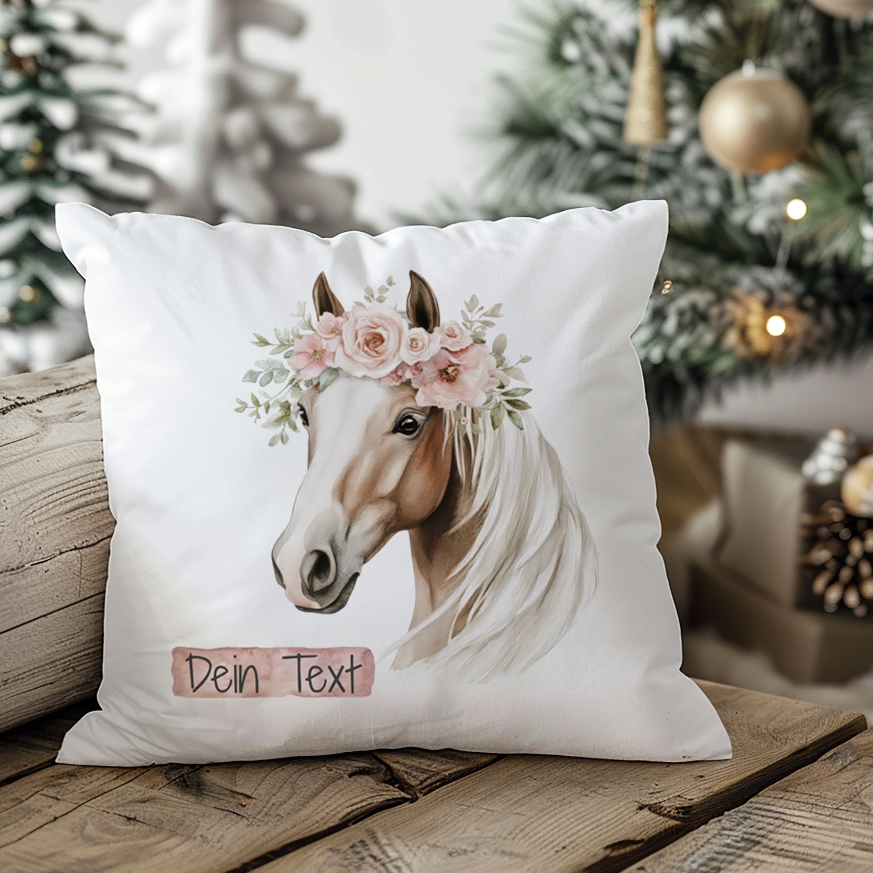 Kissenbezug Pferdemotiv