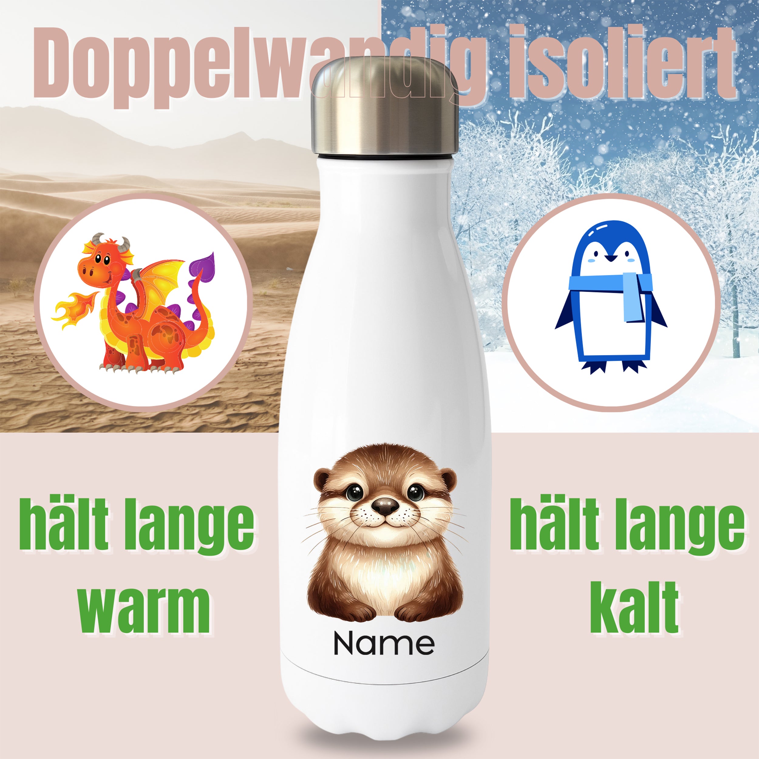 Thermoflasche Otter
