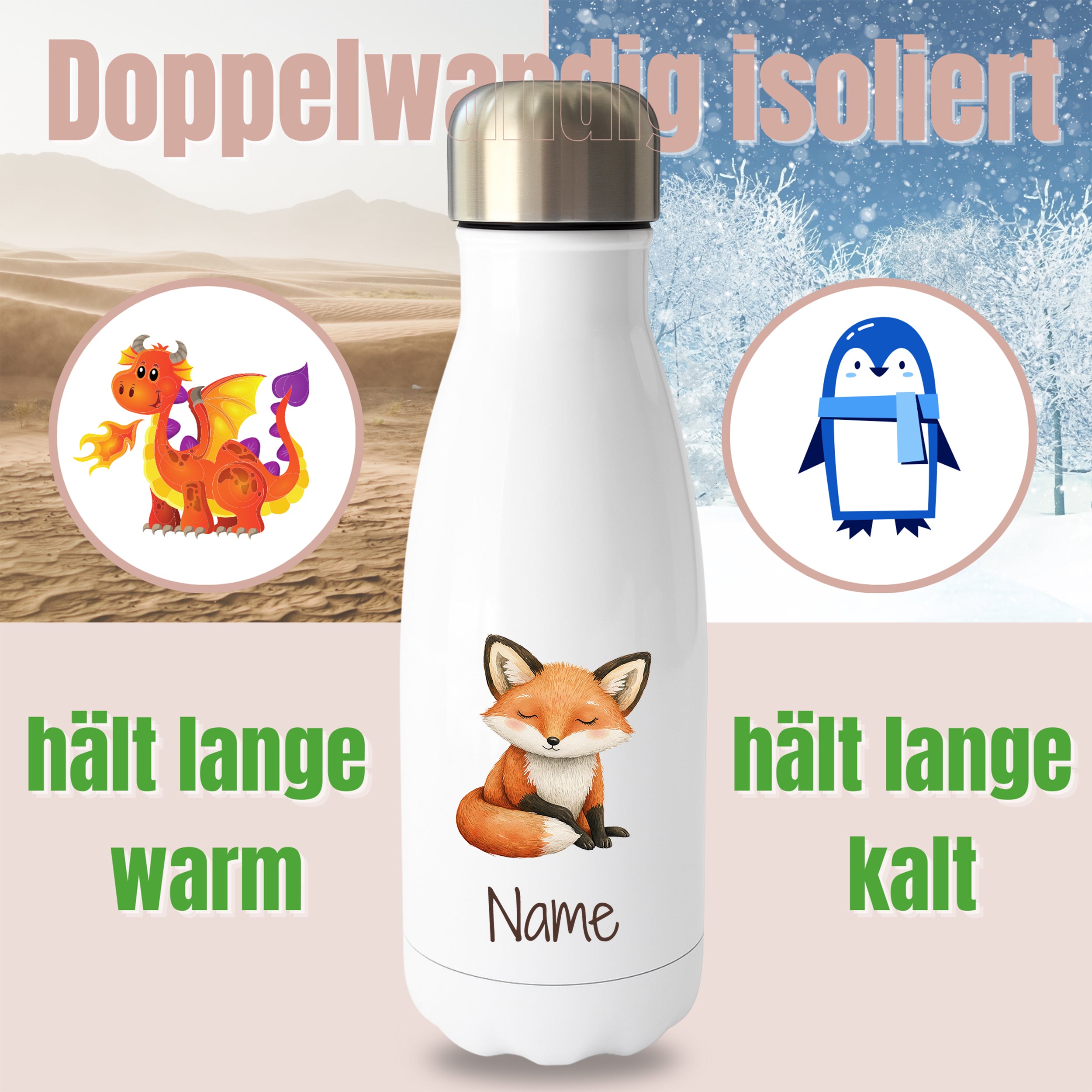 Thermoflasche Fuchs