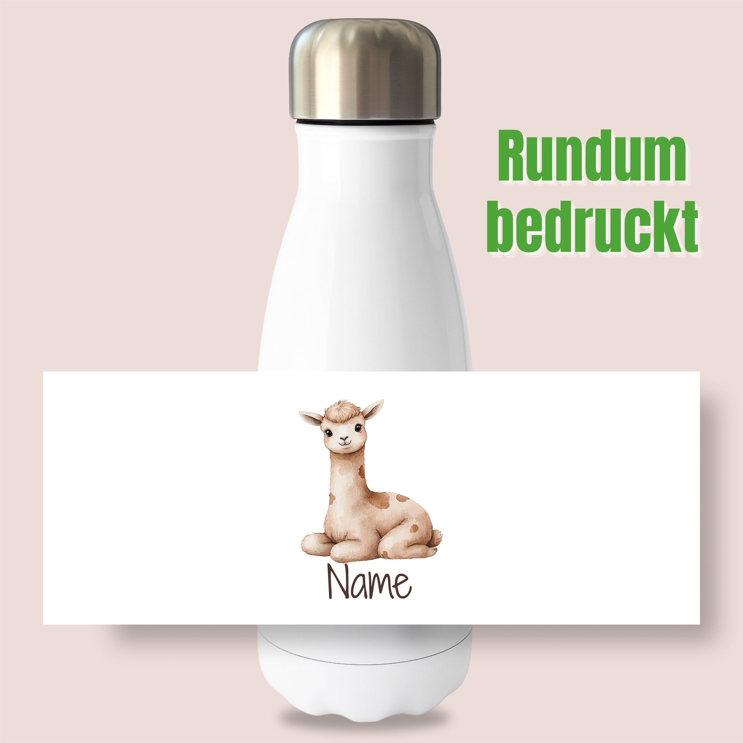 Thermoflasche Lama
