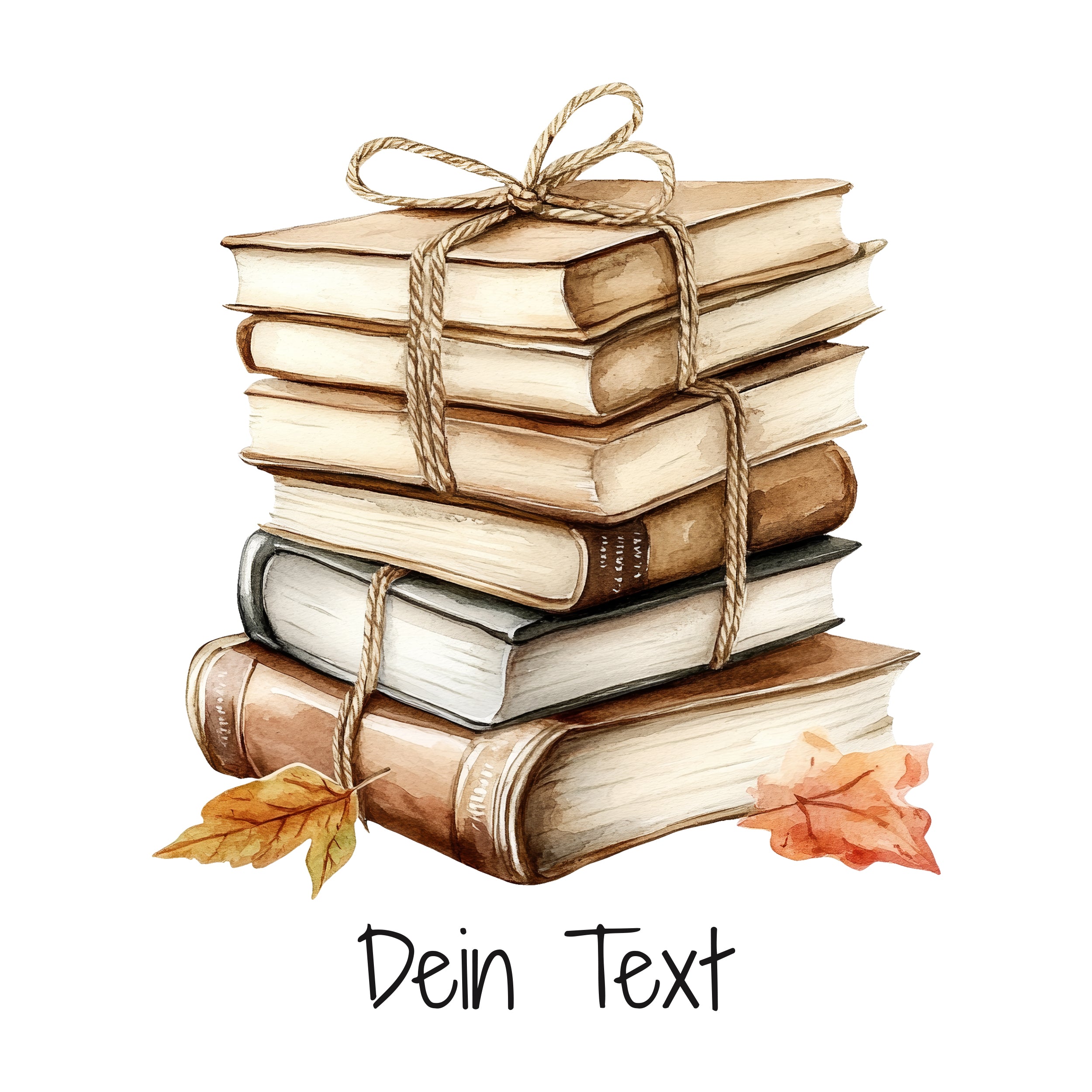 Tasche Bücherstapel