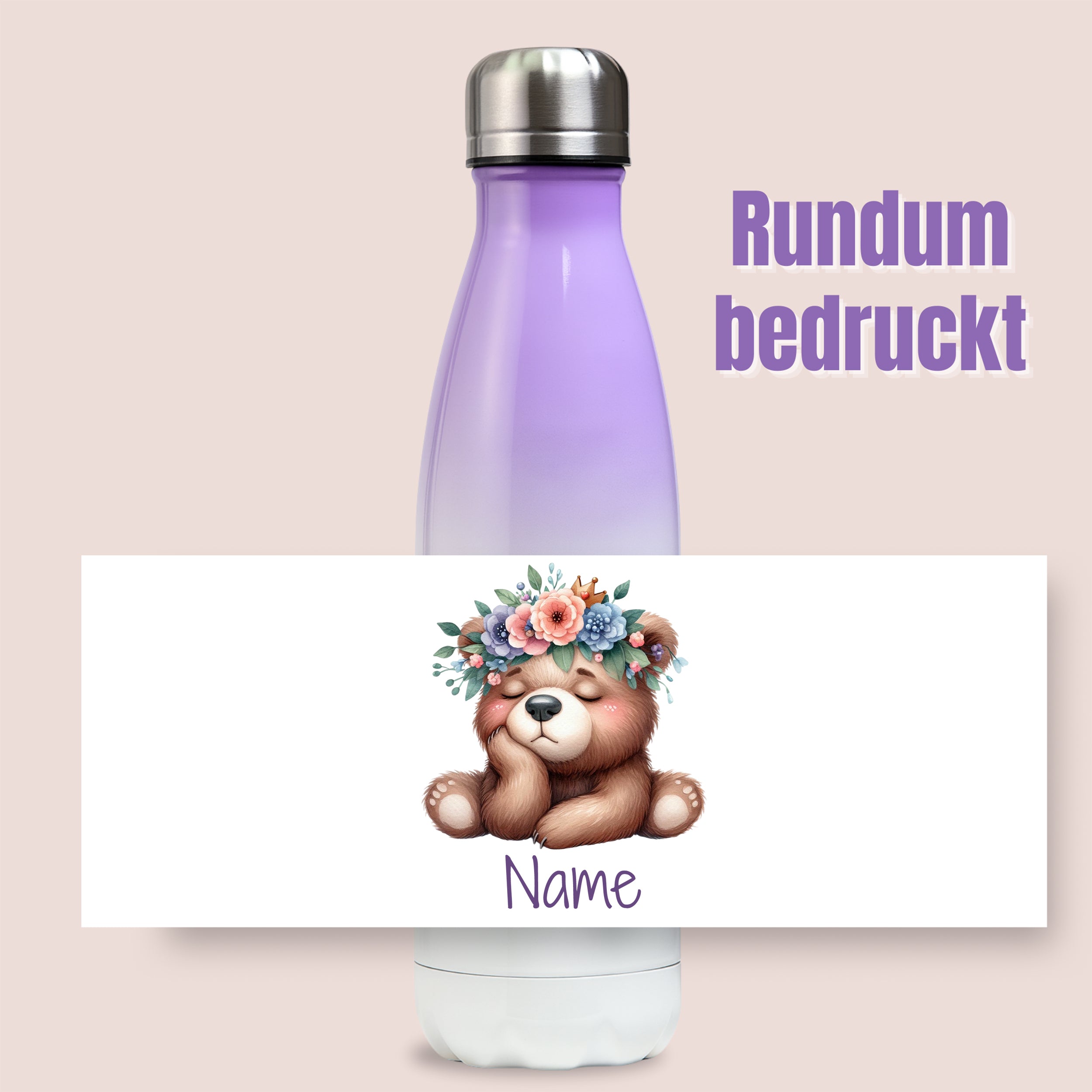 Thermos Trinkflasche Bär