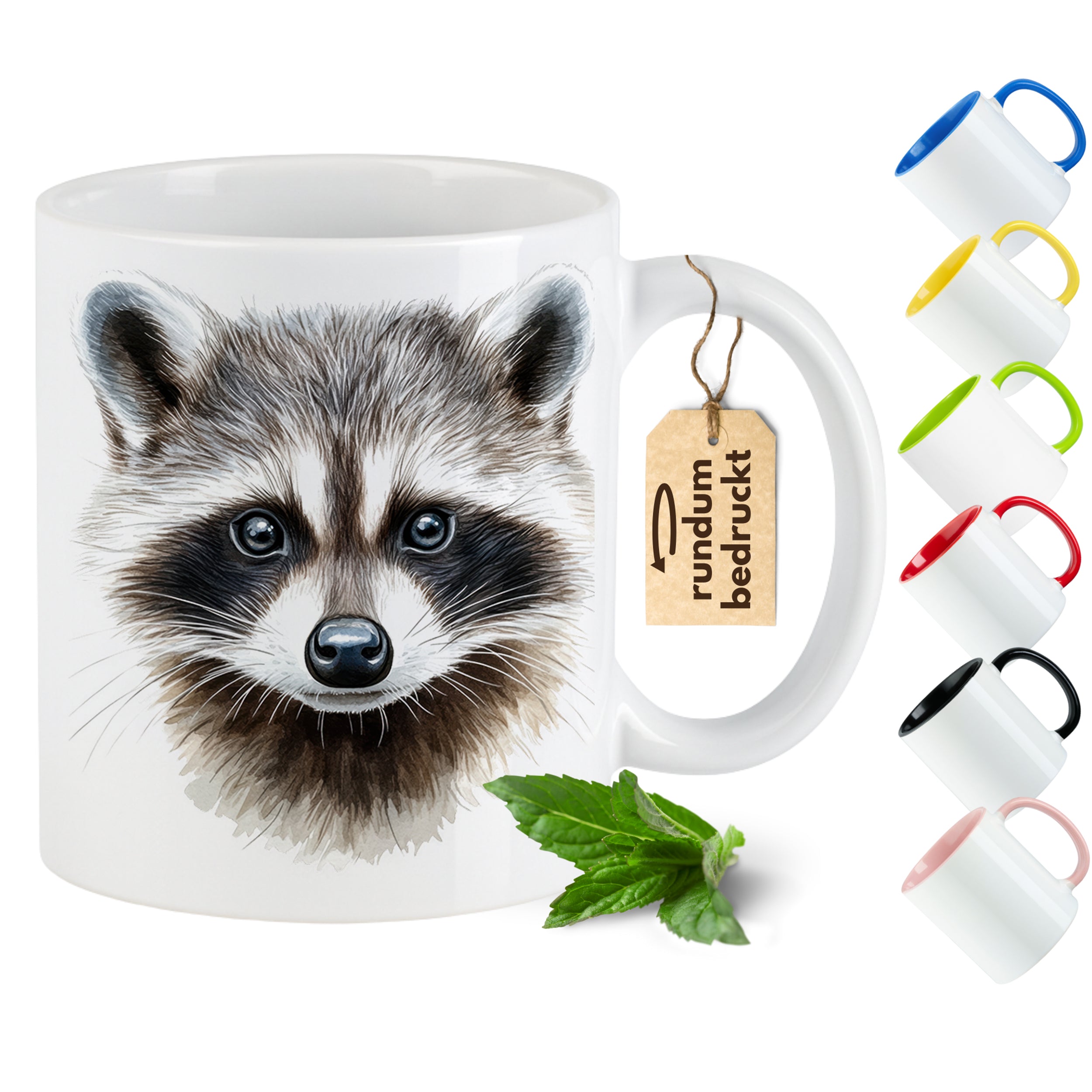 Tasse Waschbär